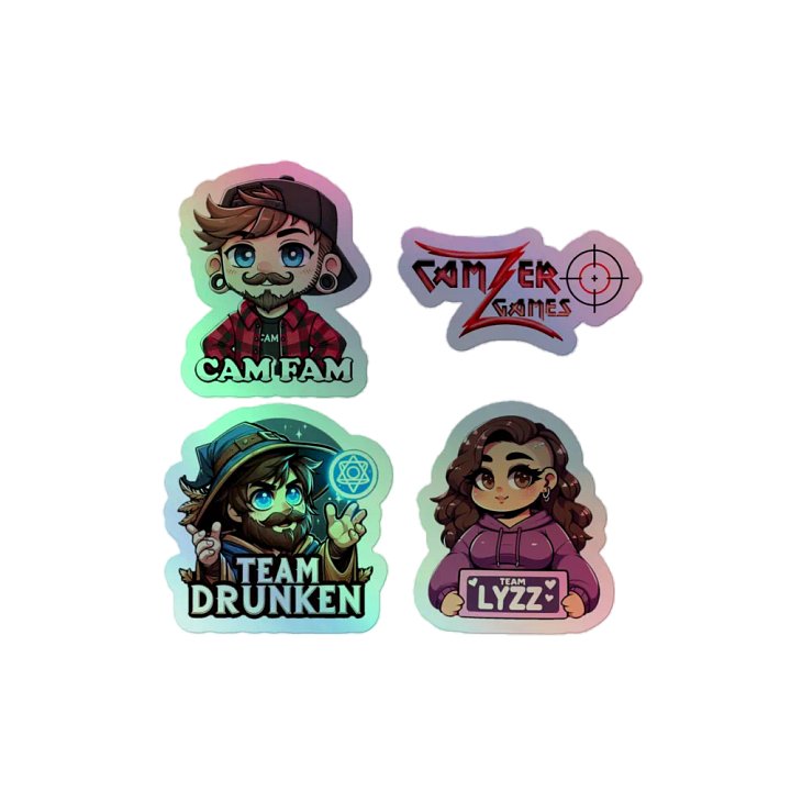 Cam Fam Sticker Special (Holo) product image (2)