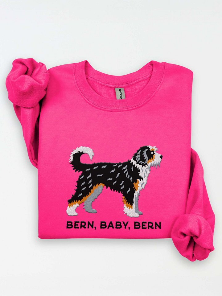 Bern, Baby, Bern Sweatshirt (Embroidered) of a Bernedoodle product image (1)