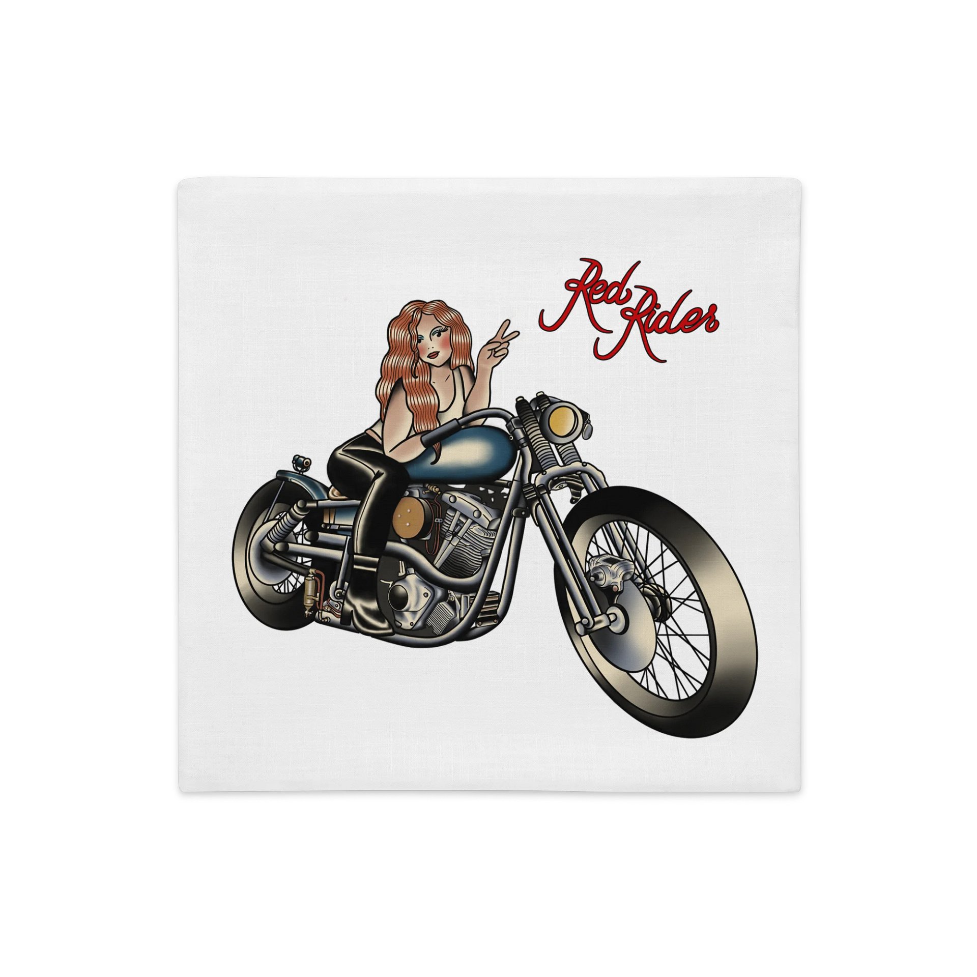Red Rider Throw Pillow product image (1)