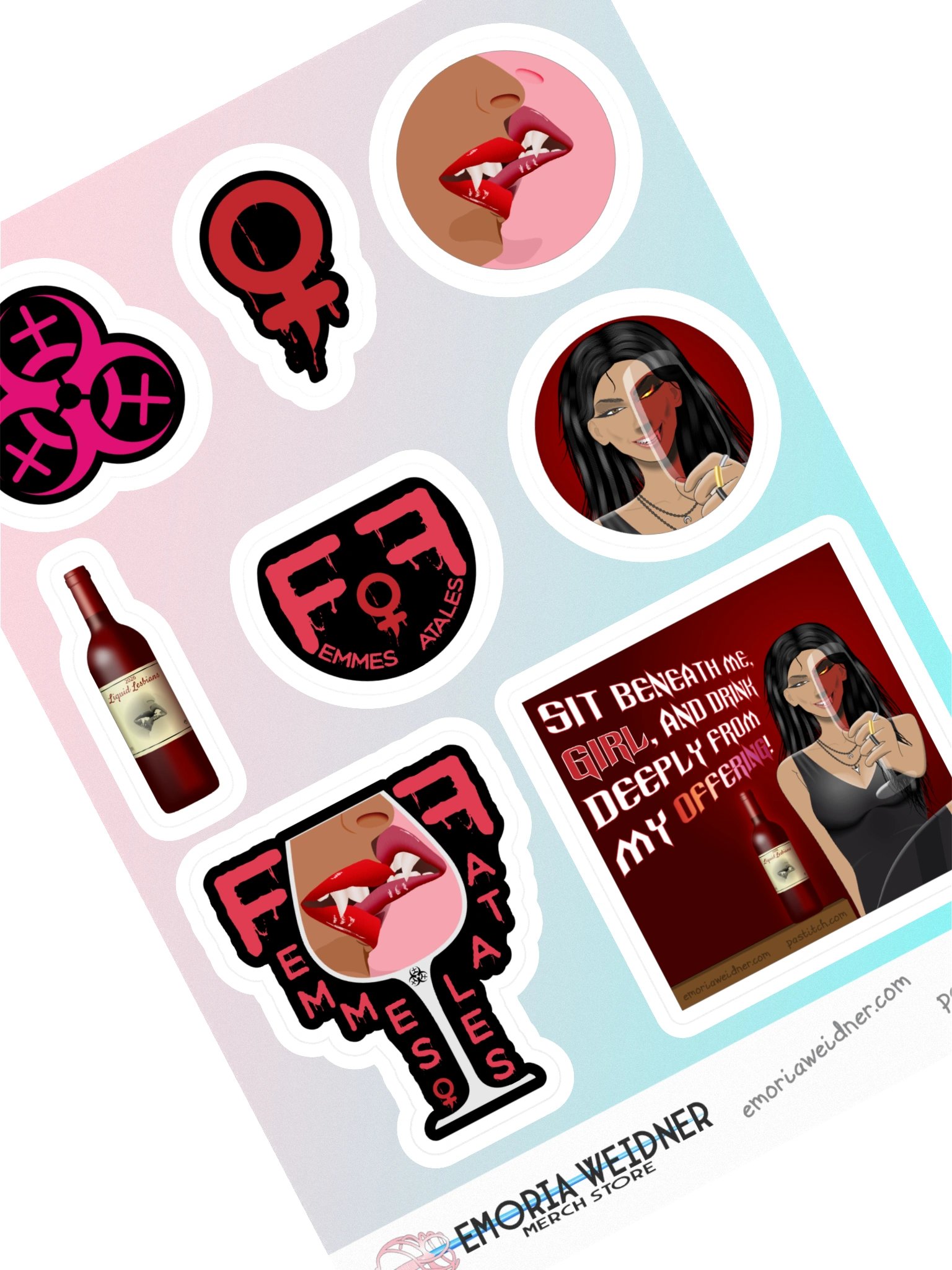 Femmes Fatales Sticker Sheet product image (2)