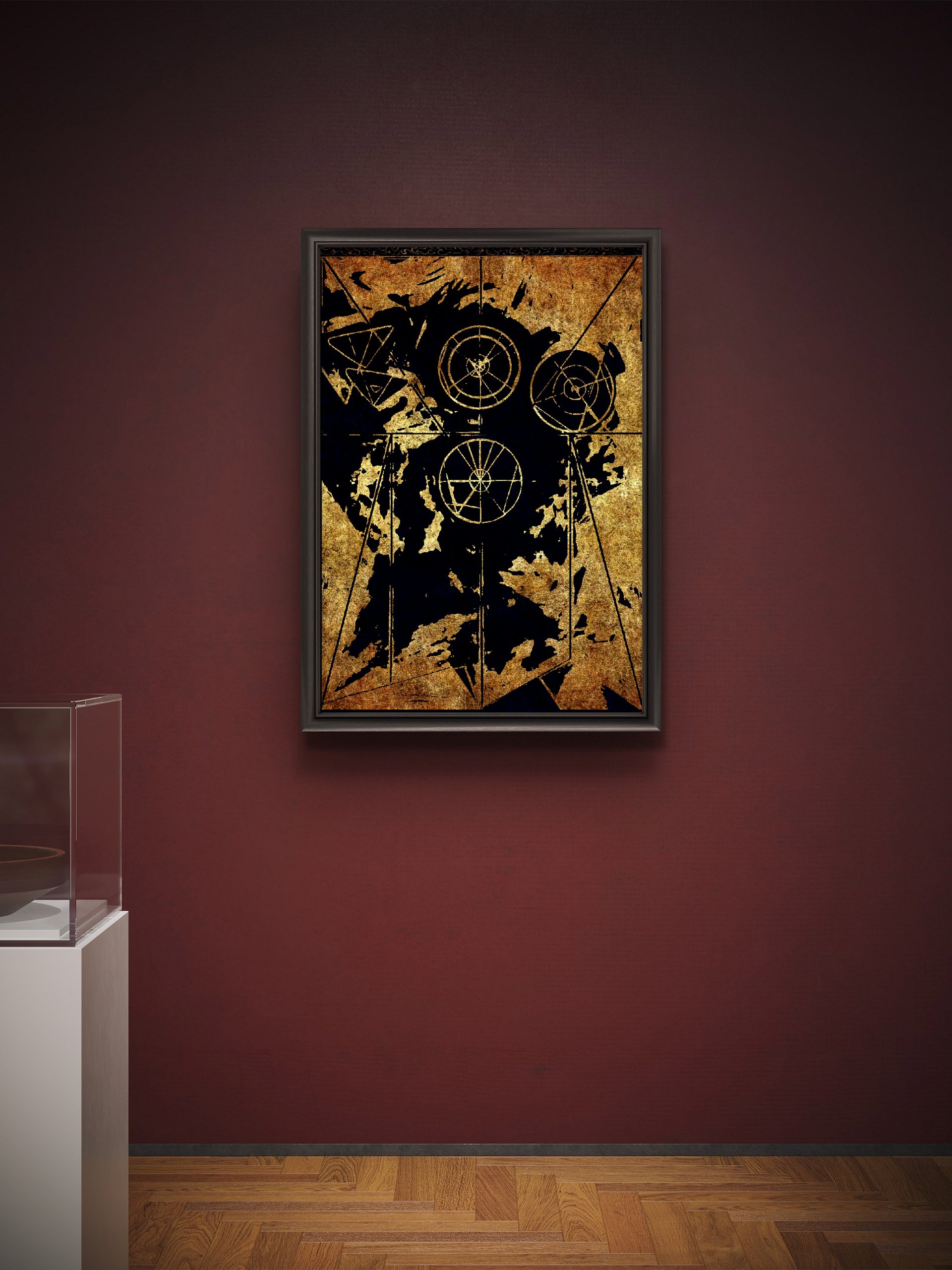 Cosmic Convergence 2026 — Fine Art Print with Frame product image (9)