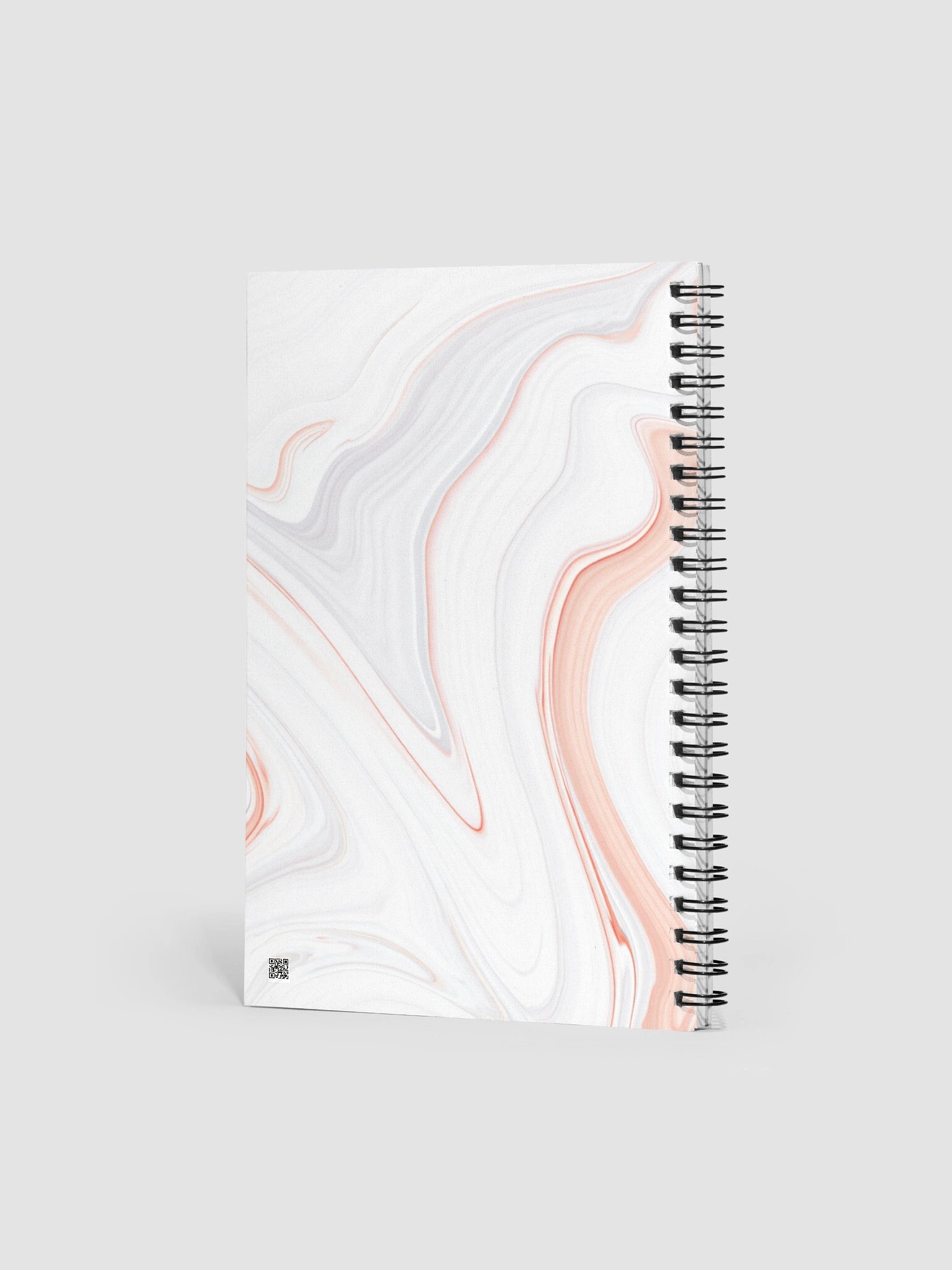 Marbled Waves Spiral Notebook product image (2)