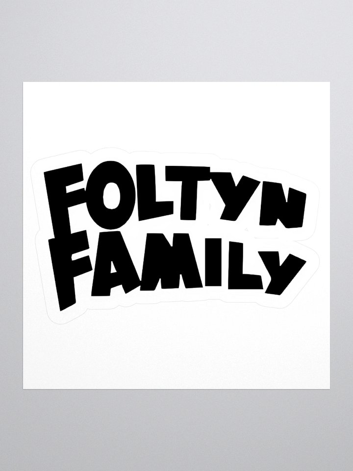 Foltyn Family Sitcker product image (3)