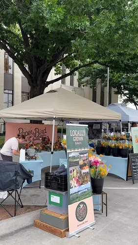 The girlies love flowers 💐😊 @paperbirdflowerfarm 

#mrdarcy #farmersmarket