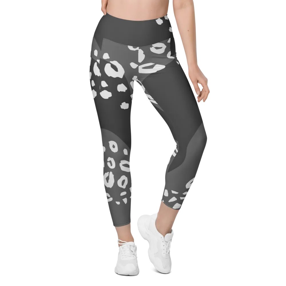 Grey Organic Flow All-Over Leggings product image (1)
