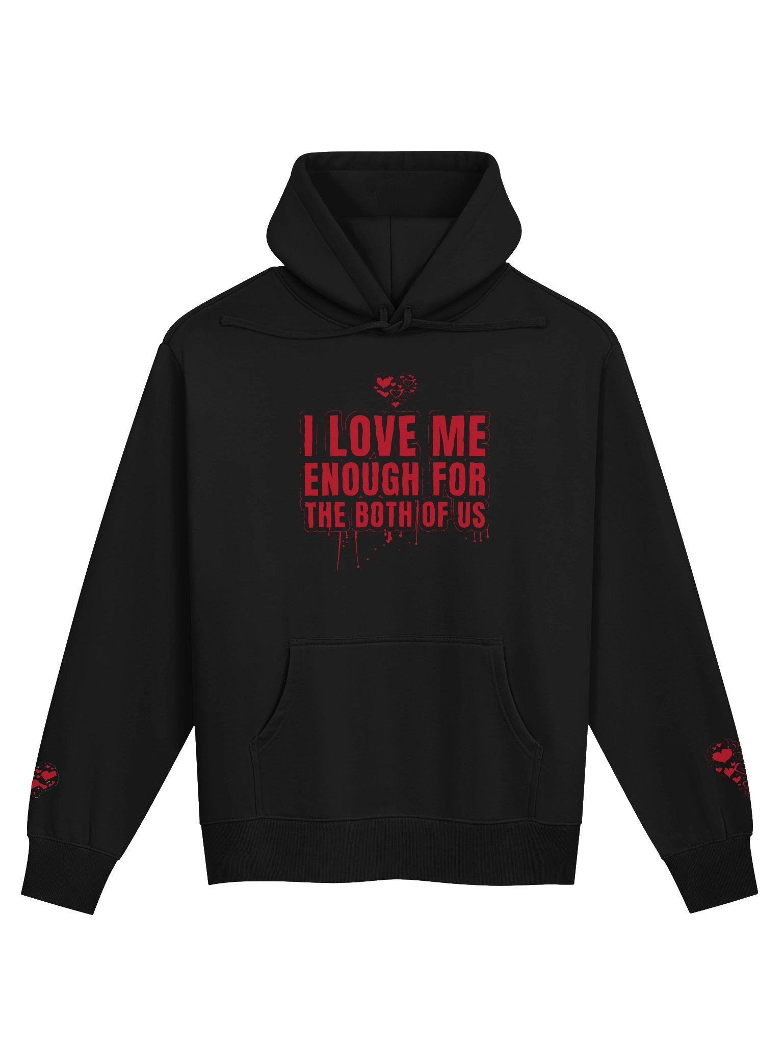ARTISTIK PASSIONZ — I Love Me · Hoodie · Black product image (1)
