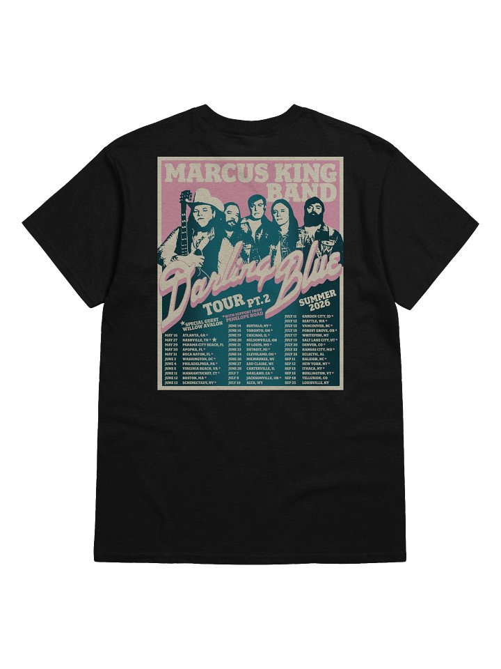 Marcus King Band Darling Blue Summer Tour 2026 Tshirt product image (18)