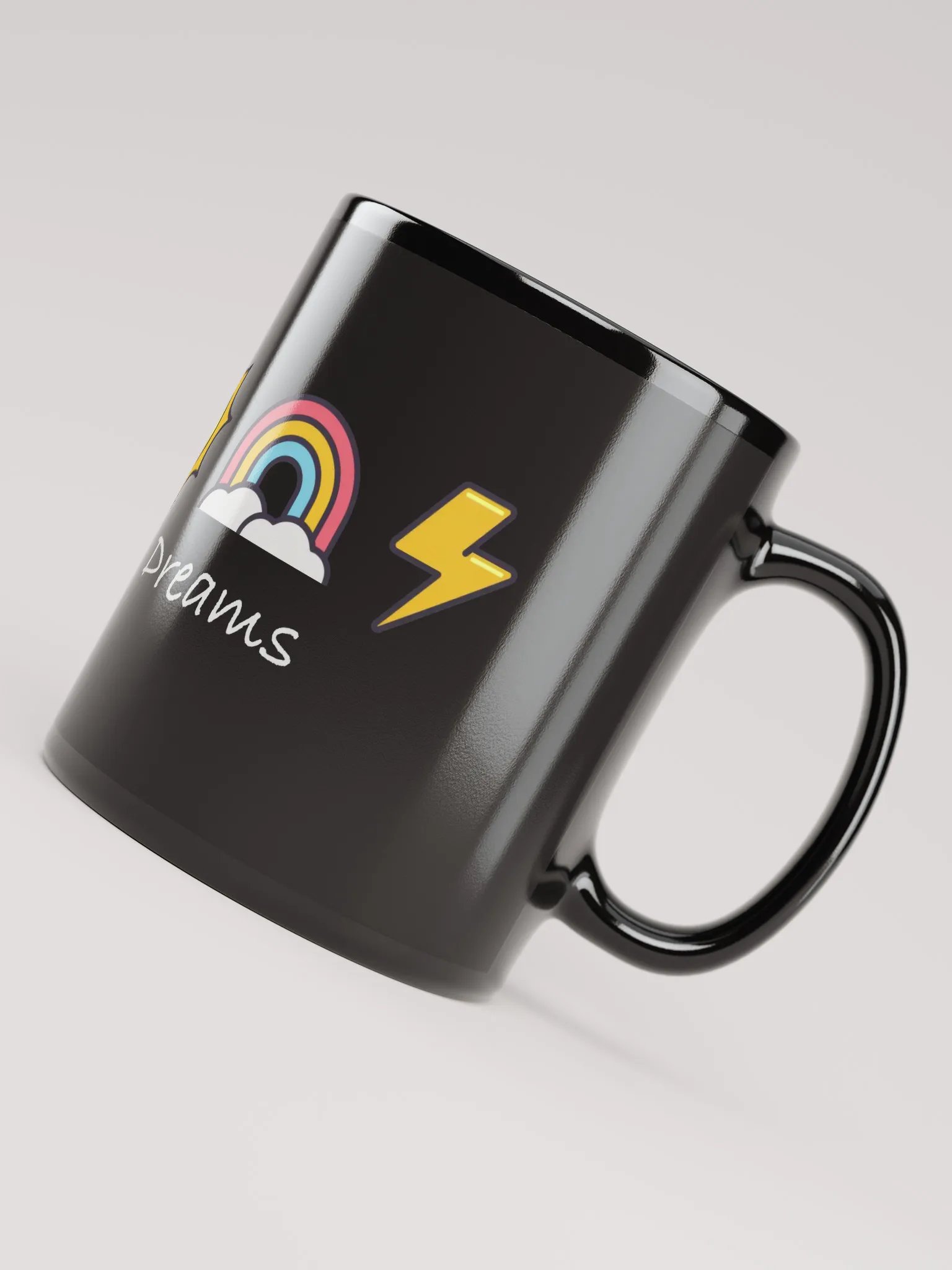 "Chase Your Dreams" - Black Mug product image (7)
