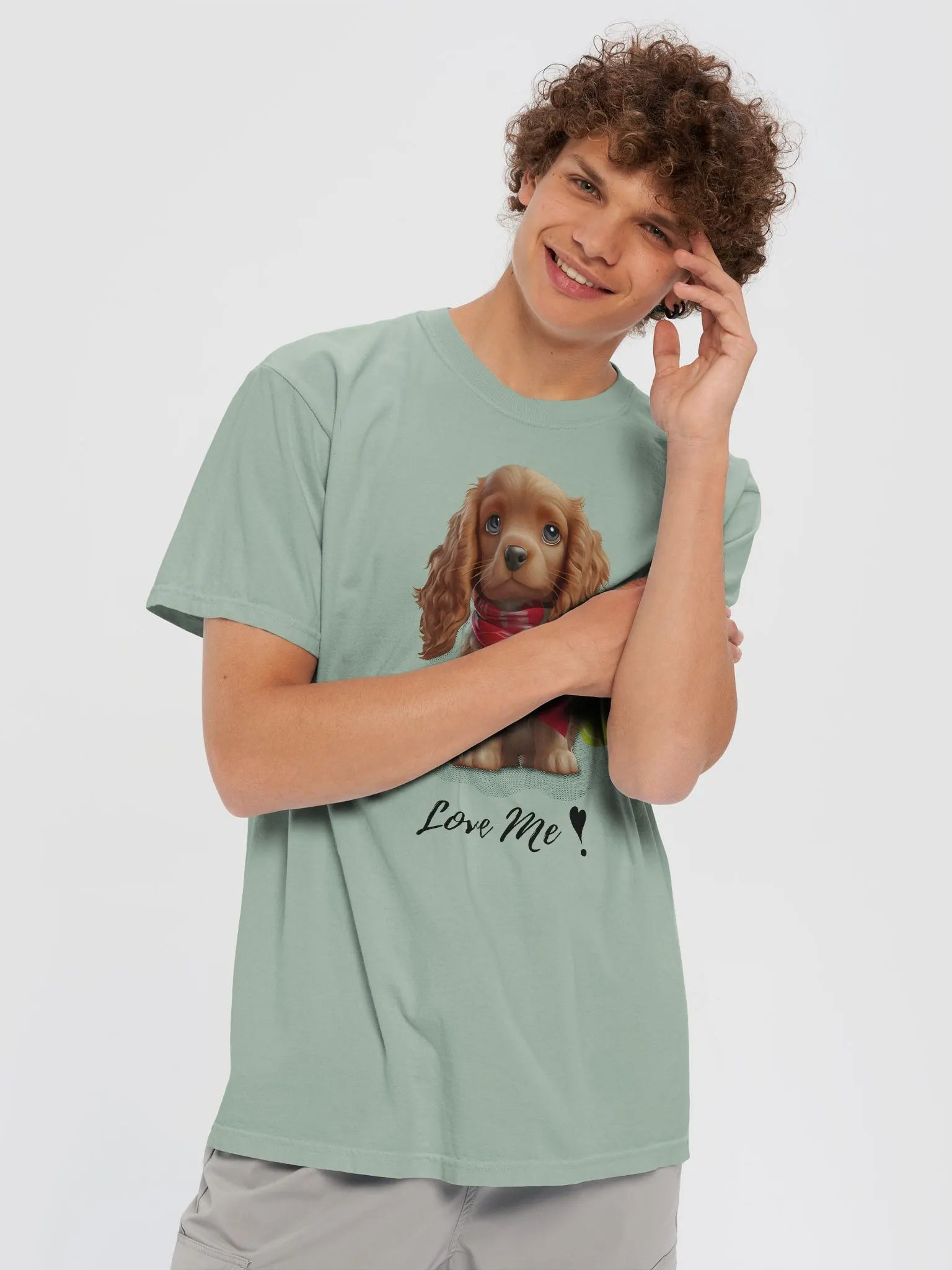 Plaid Pup Comfort Tee product image (20)