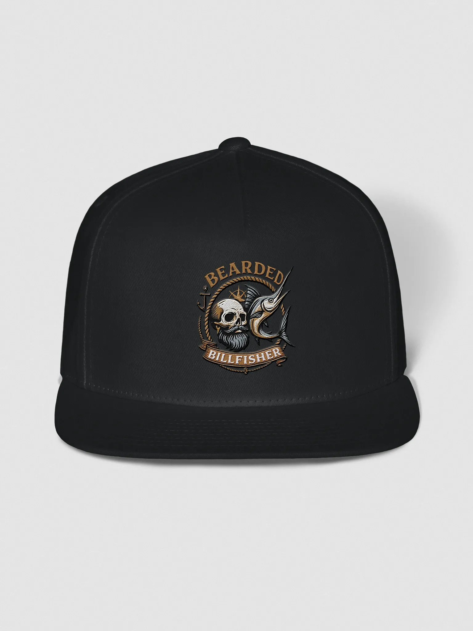 Anchor Skull Snapback Cap product image (2)