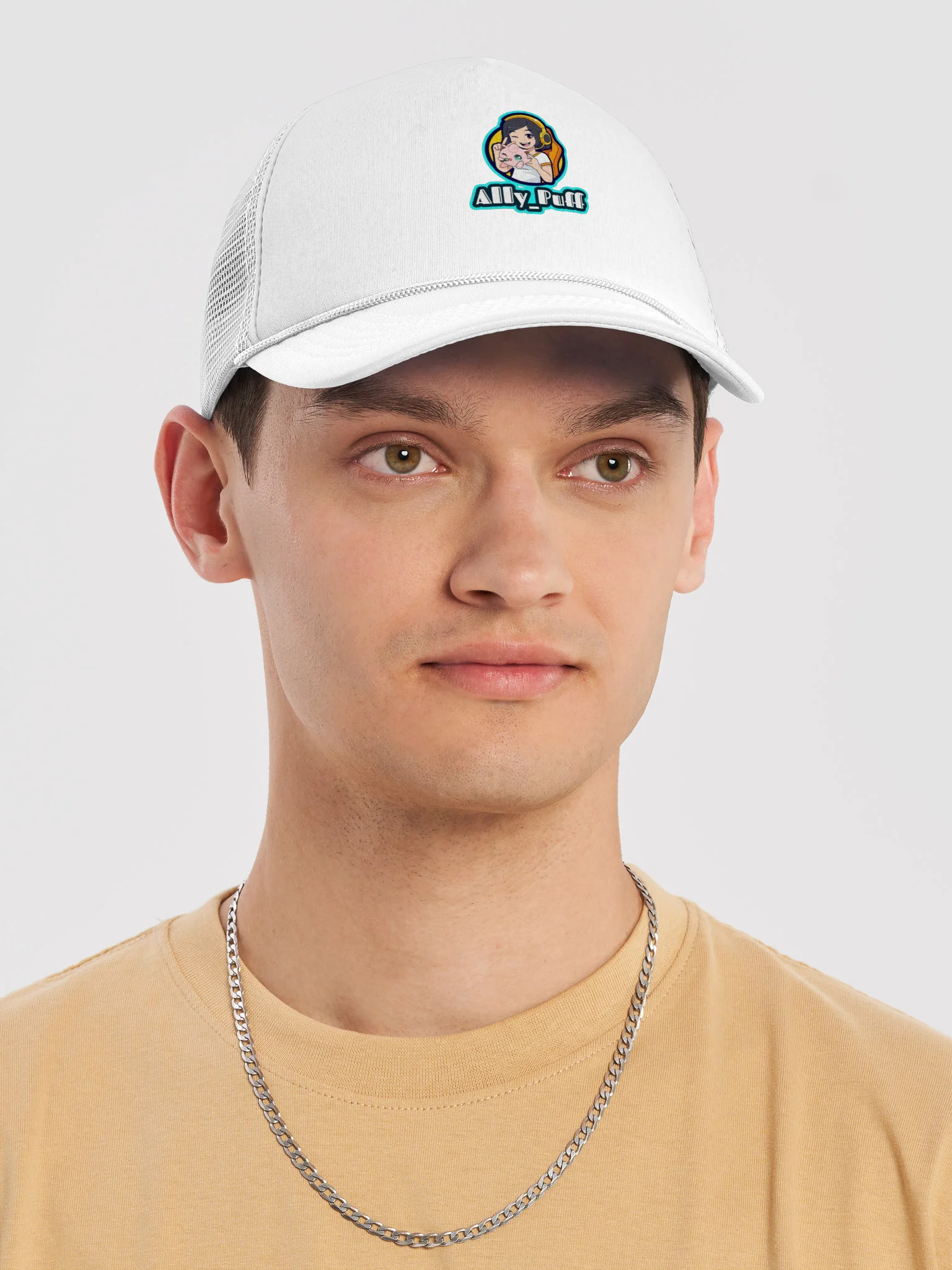 Ally_Puff Foam Trucker Hat product image (22)