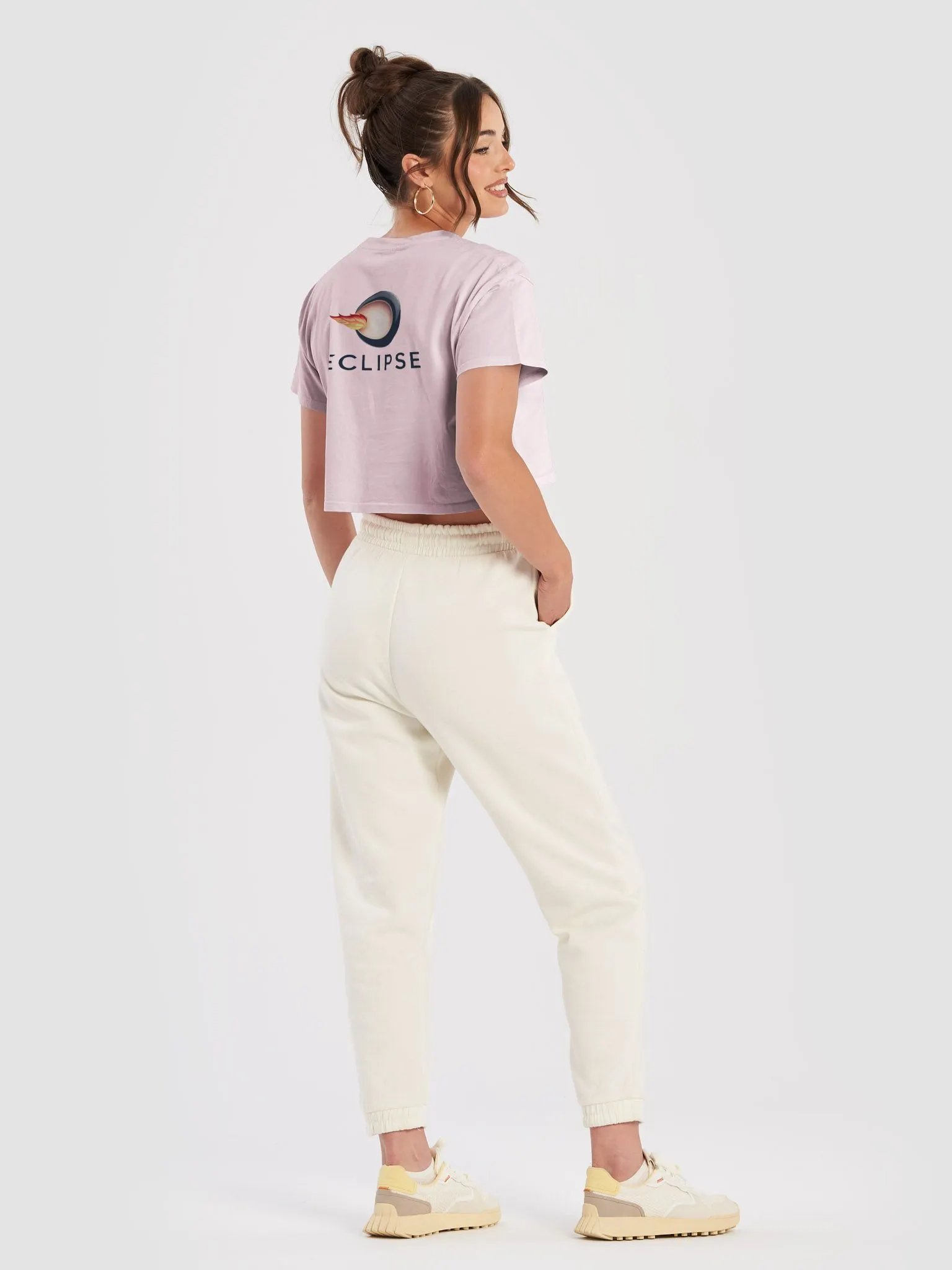 Eclipse Women's Premium Crop Top with Eclipse Graphic product image (8)