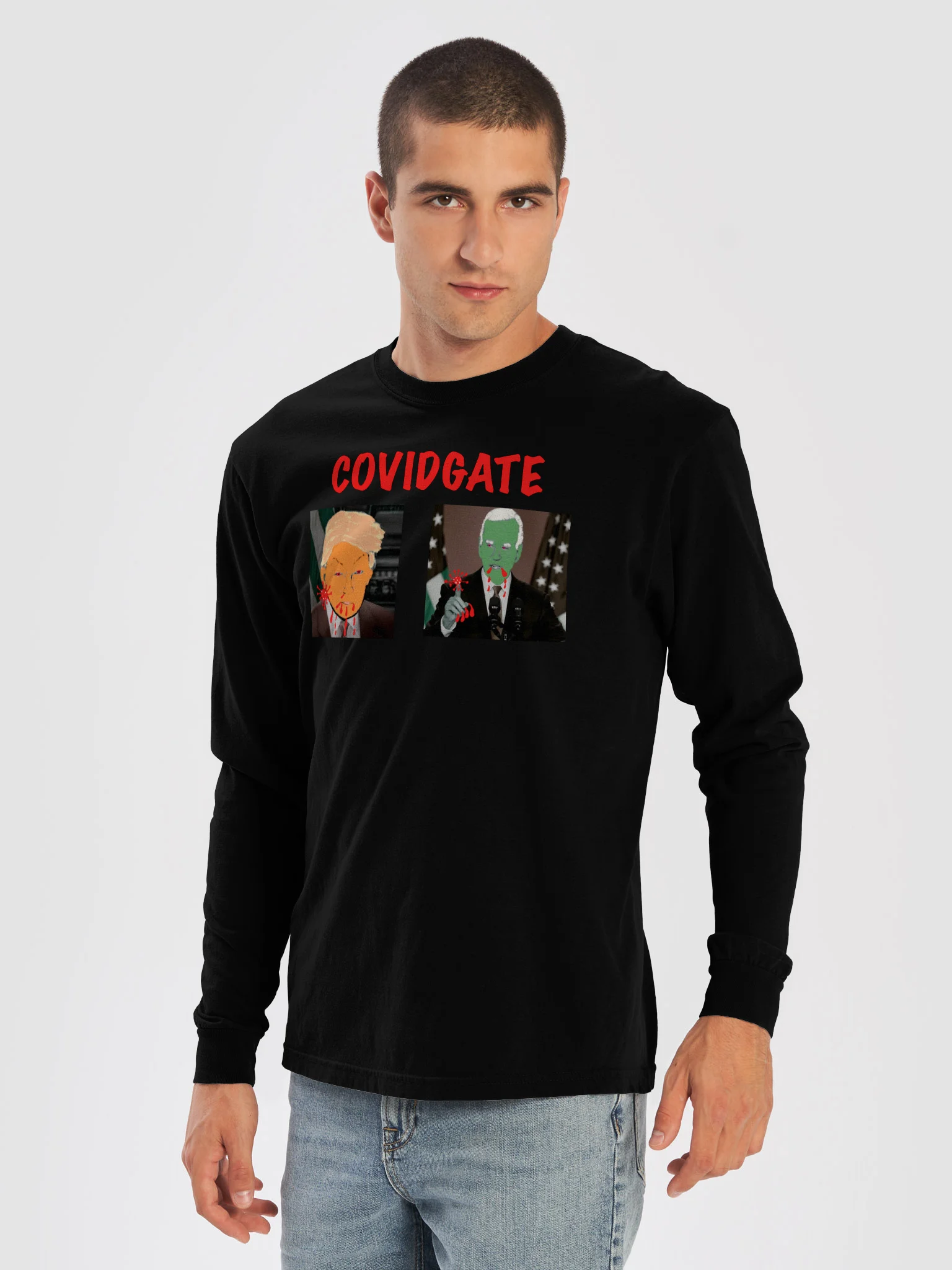 Covidgate long sleeve tee product image (27)