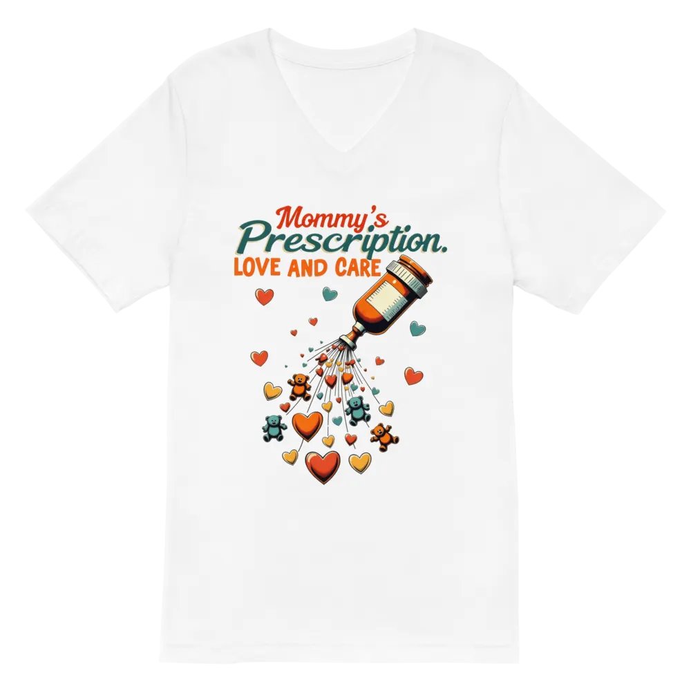 mommy's Prescription, Love & Care V-Neck Tee product image (6)