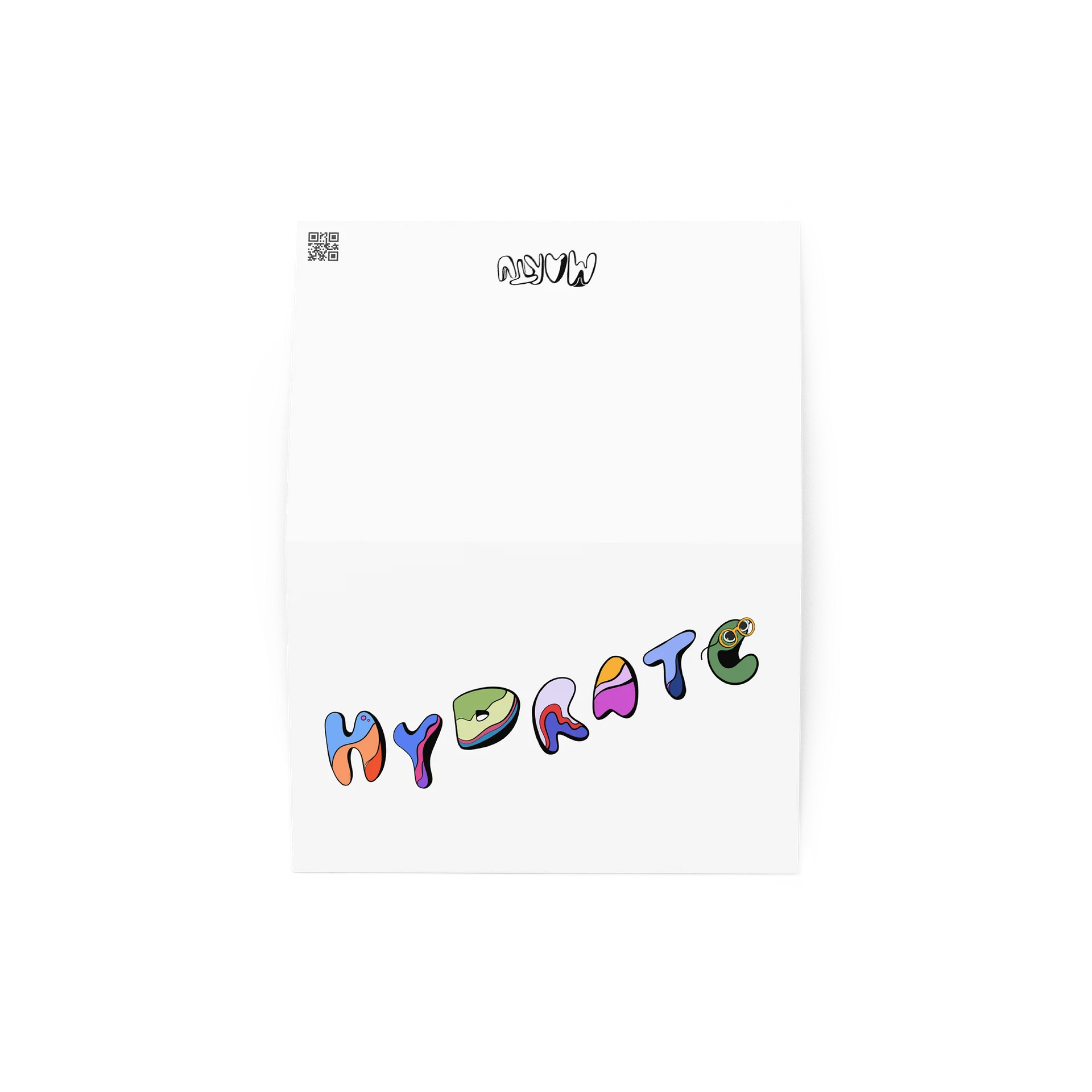 HYDRATE / Greeting Card product image (2)