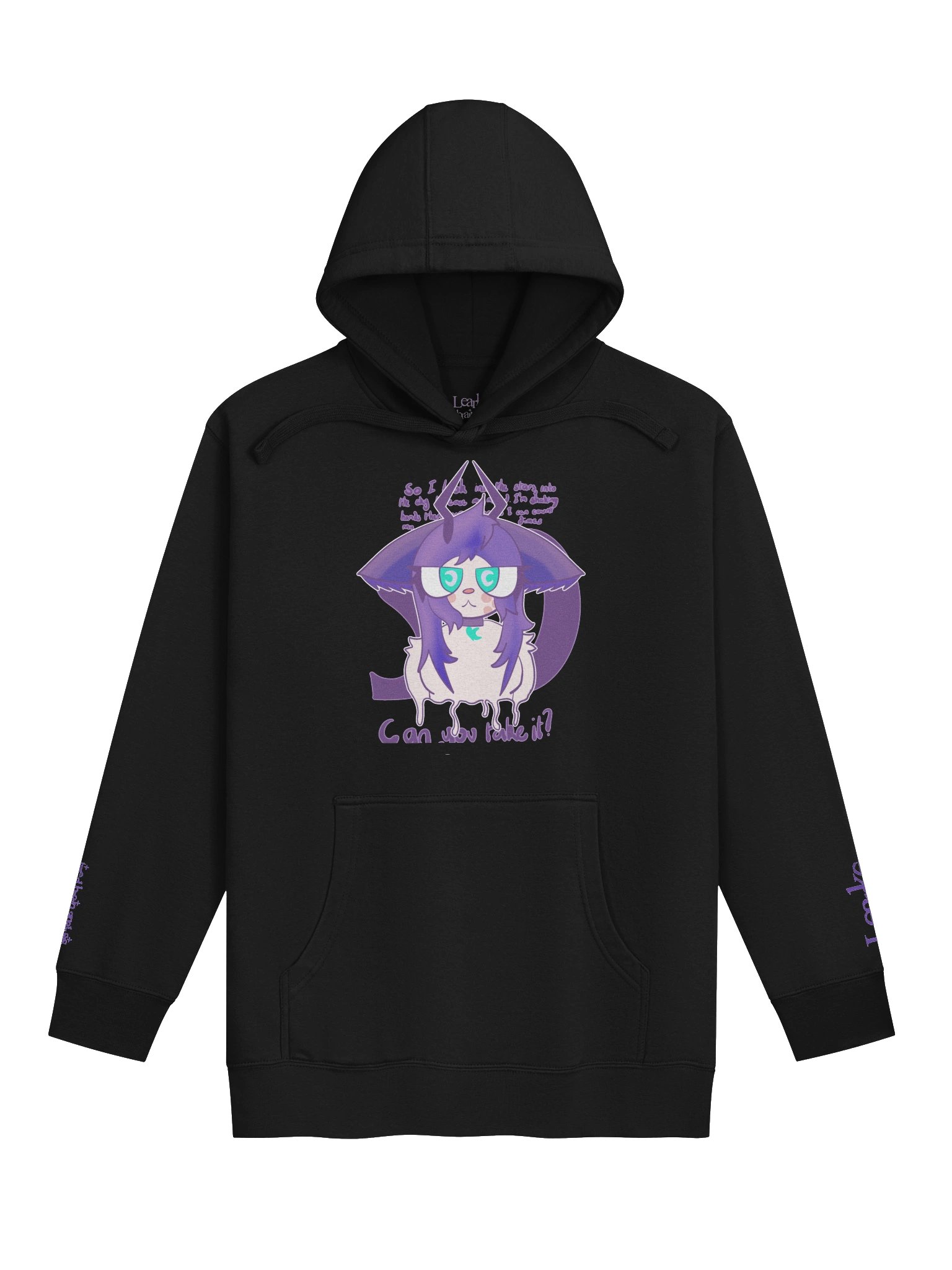 "Can you take it?" Hoodie (Collaboration with kittydog) product image (1)