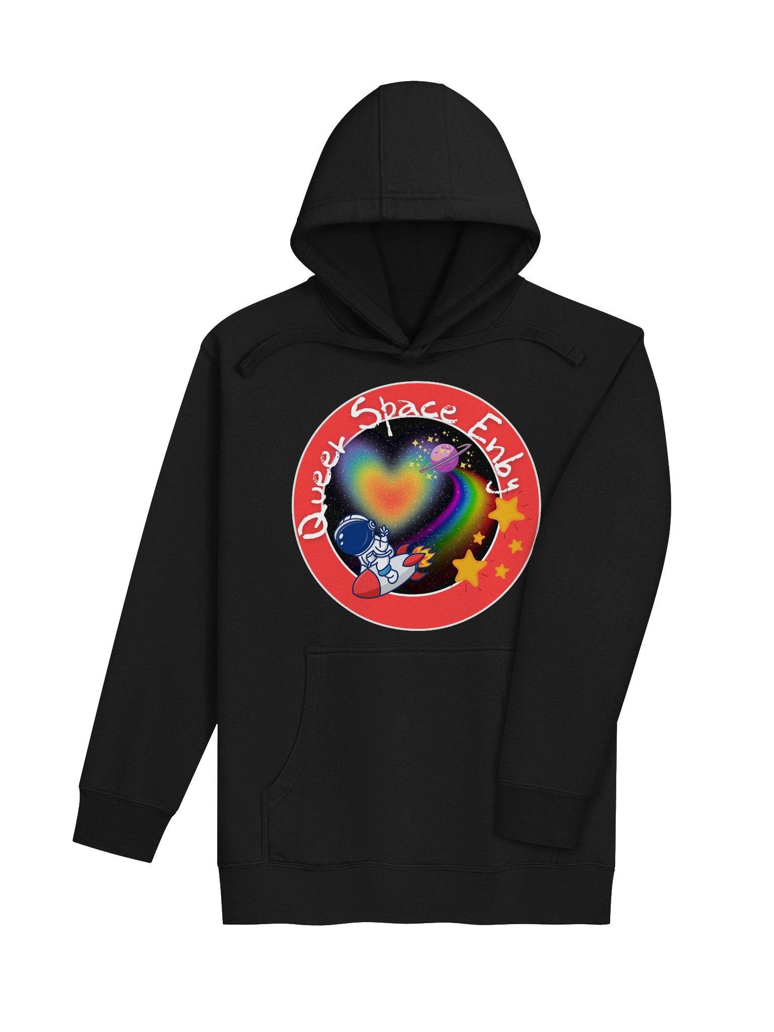 Queer Space Enby Hoodie product image (4)