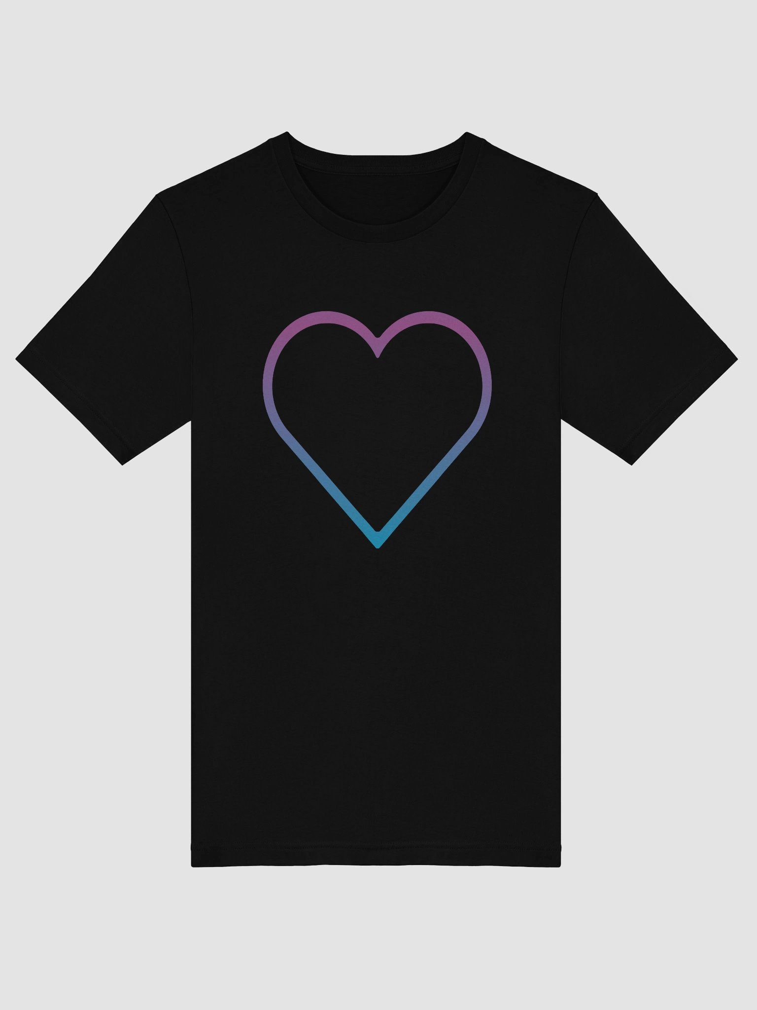 Outline Heart T-Shirt product image (39)