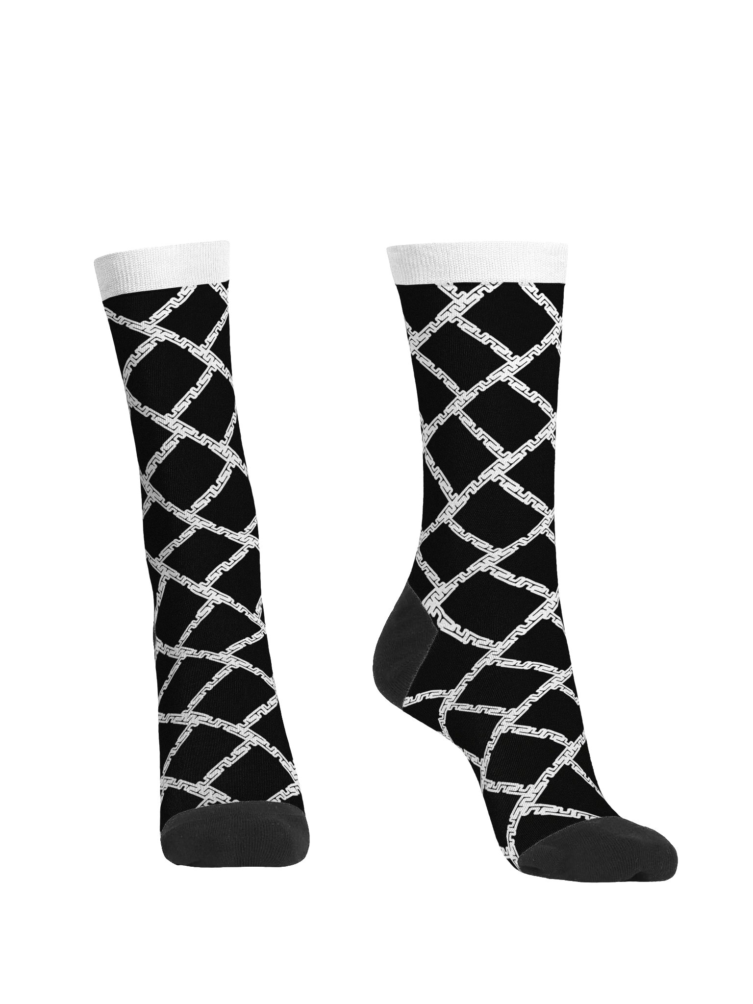 CHAINLINK Socks - Black/White product image (2)