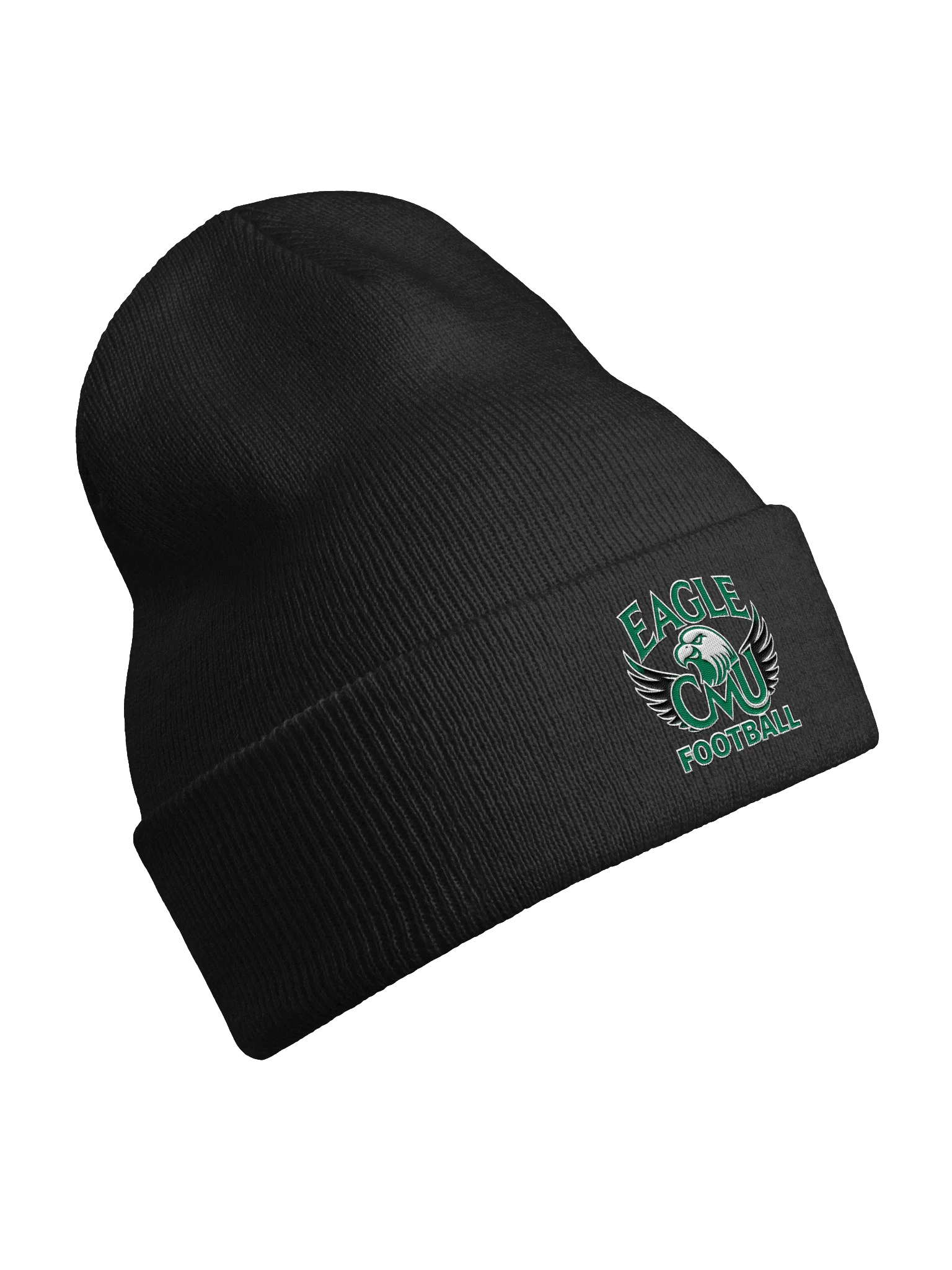 EAGLE CMU Football Logo Cuffed Beanie product image (39)