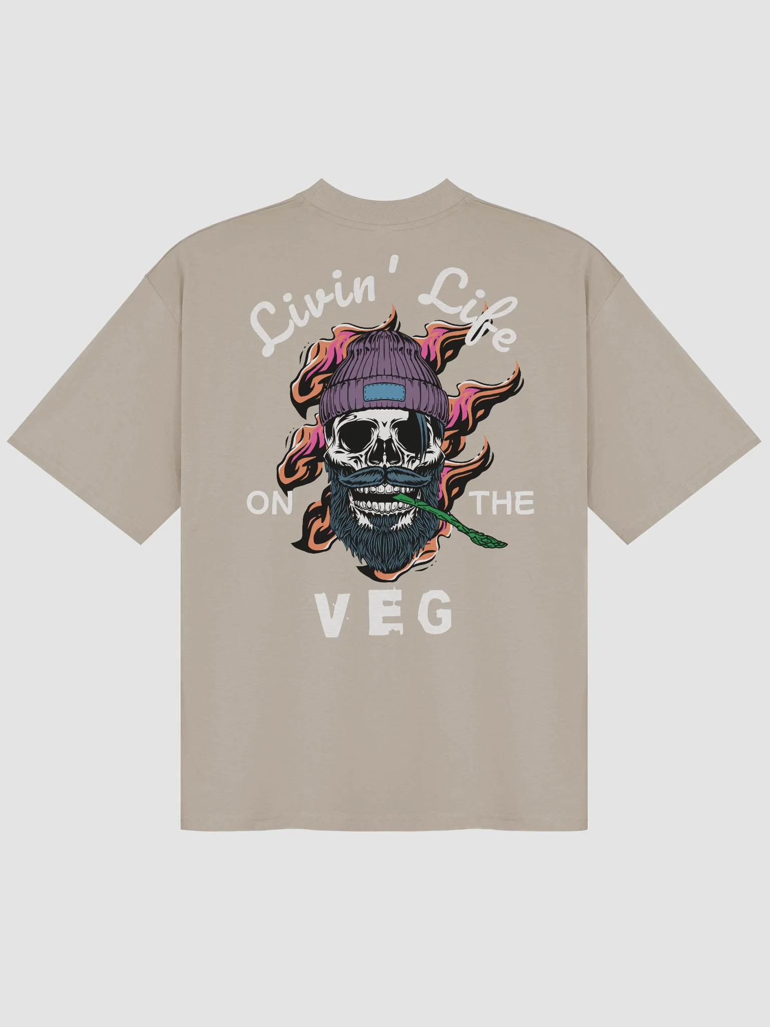 Livin' Life On The Veg Oversized Tee product image (12)