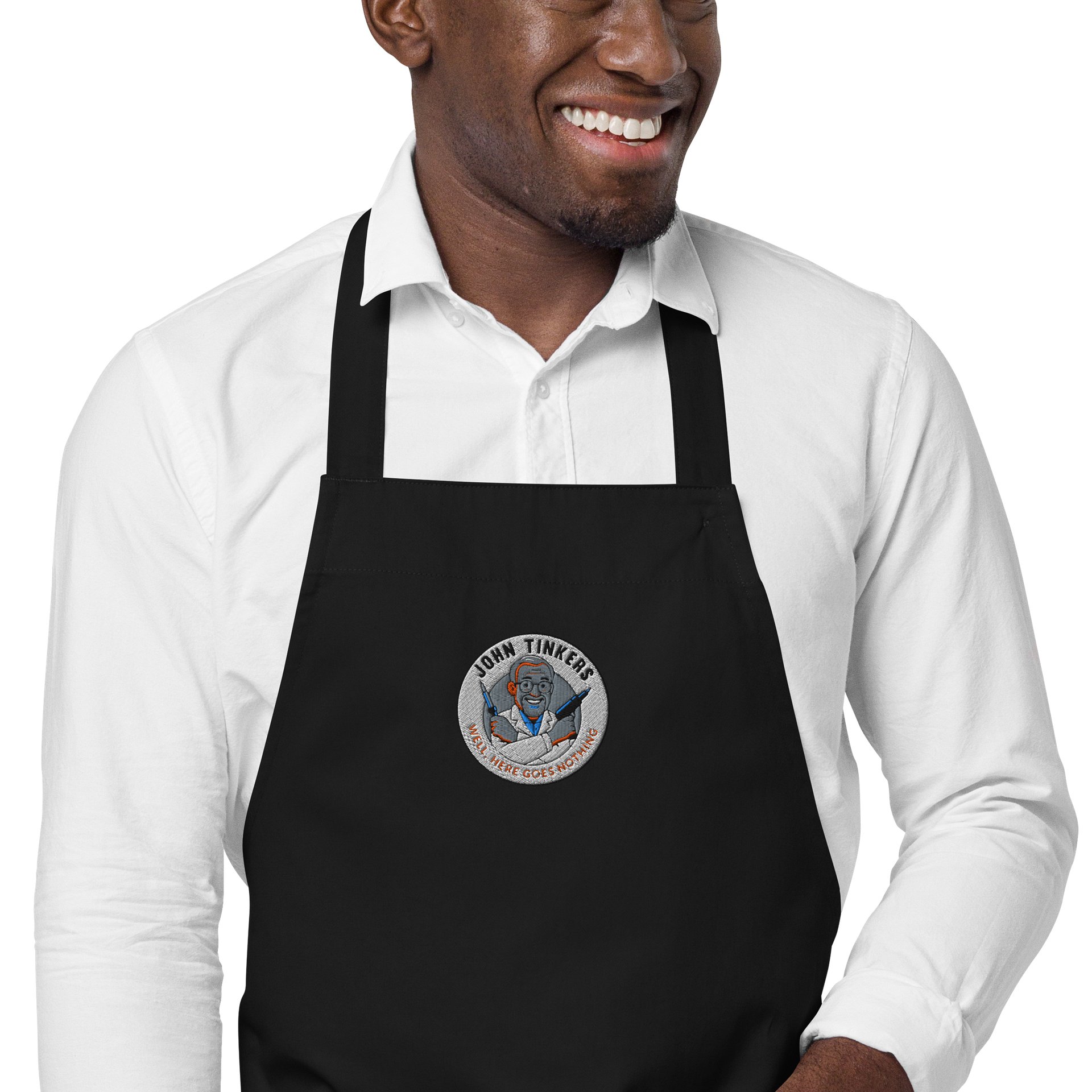 John Tinkers Embroidered Cotton BBQ/Shop Apron product image (1)