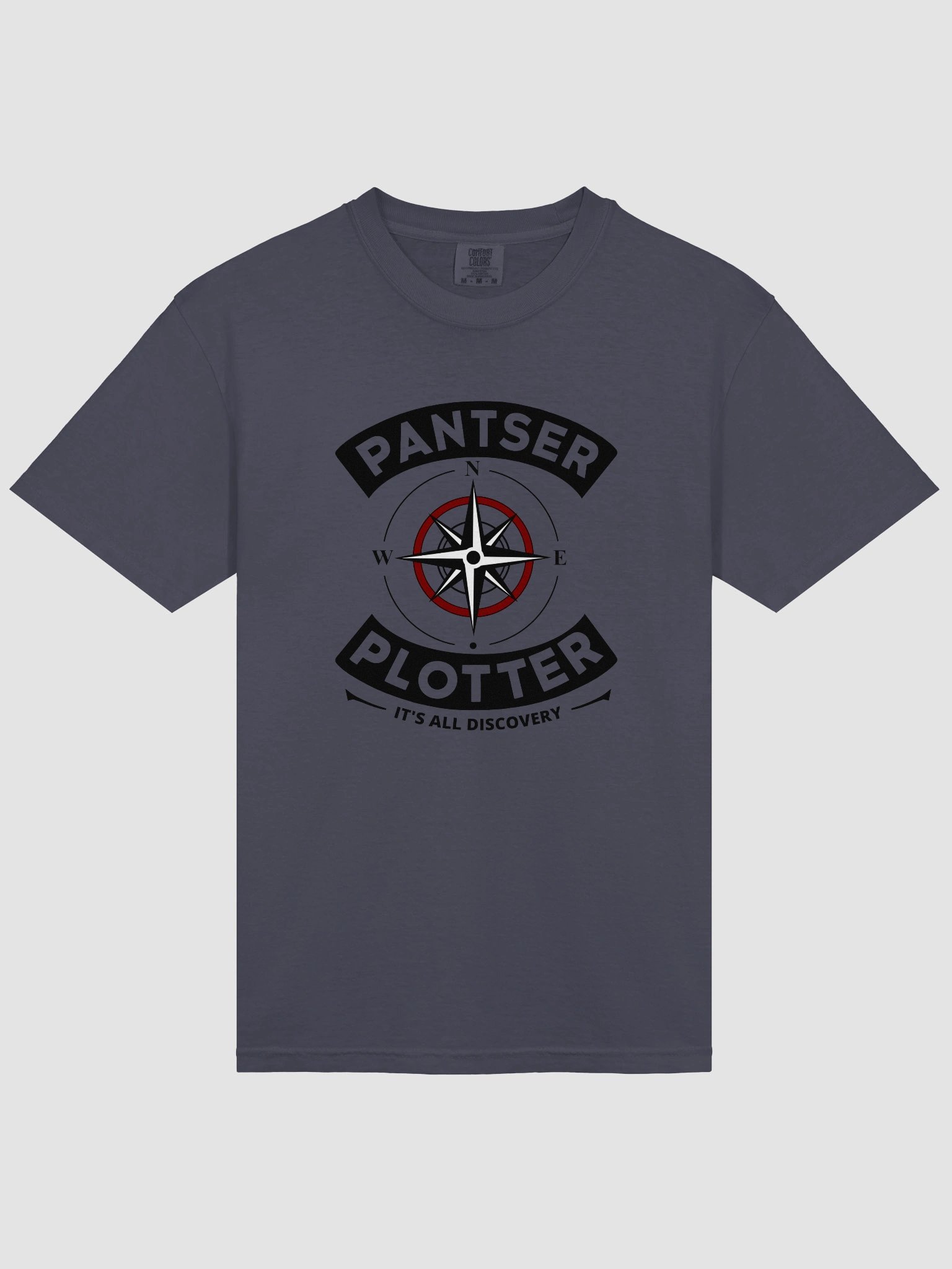 Pantser Plotter It's all Discovery—Dyed Heavyweight T-Shirt product image (39)