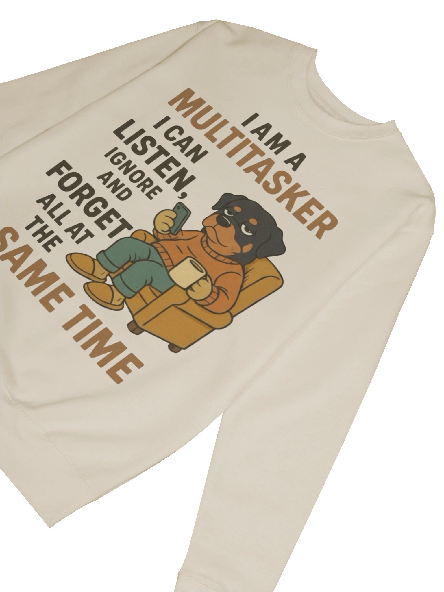Multitasking Rottweiler Sweatshirt product image (6)