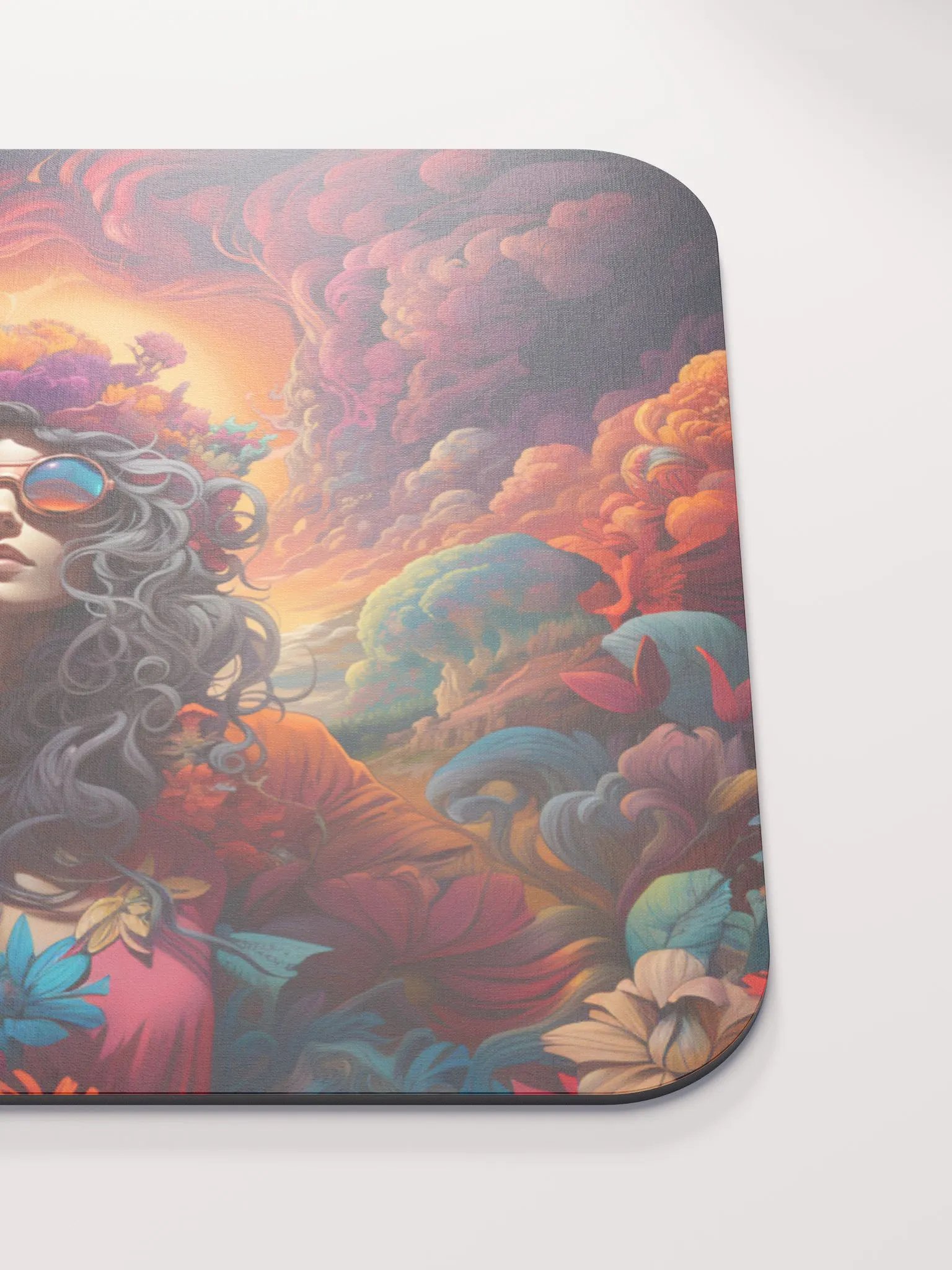 Psychedelic Sunset Mouse Pad product image (5)