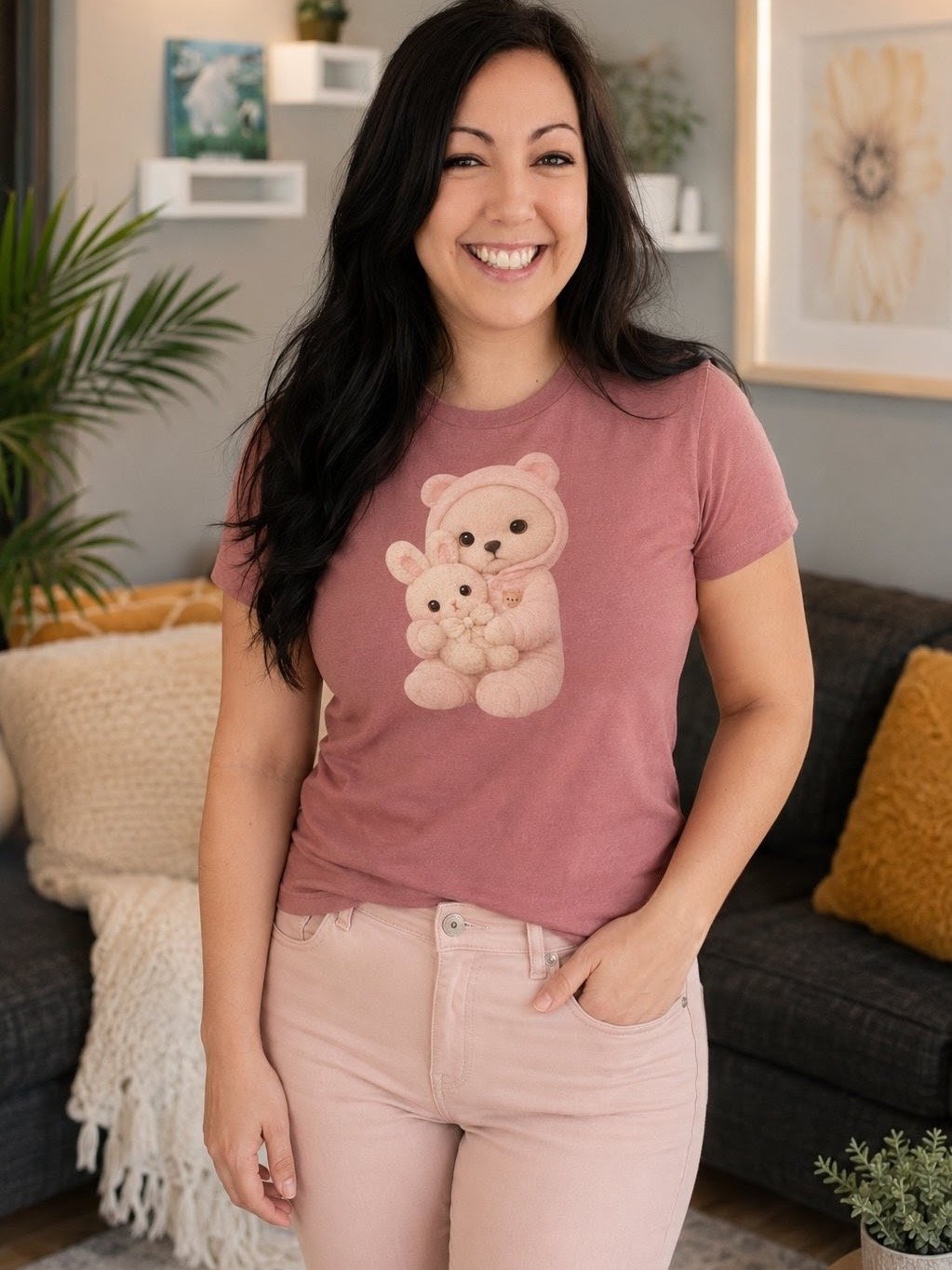 Baby Bear & Bunny Relaxed Tee product image (2)