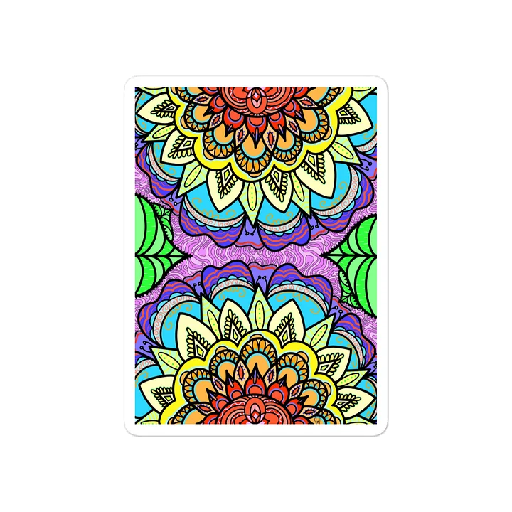 Rainbow Bloom Sticker product image (2)