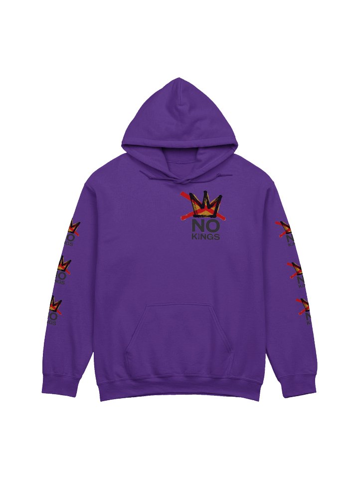 NO KINGS UNISEX HOODIE product image (4)