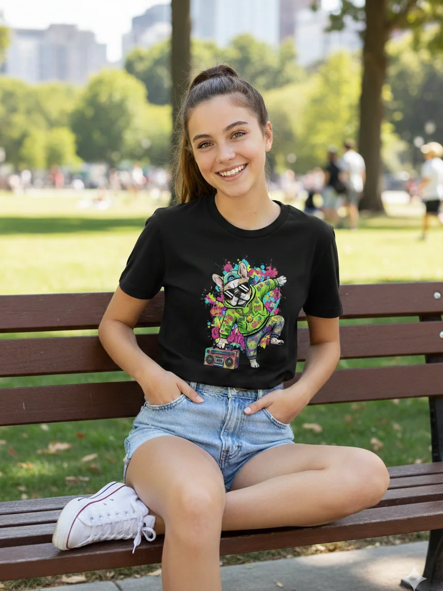 The Boombox Boss: Street Style Tee product image (4)