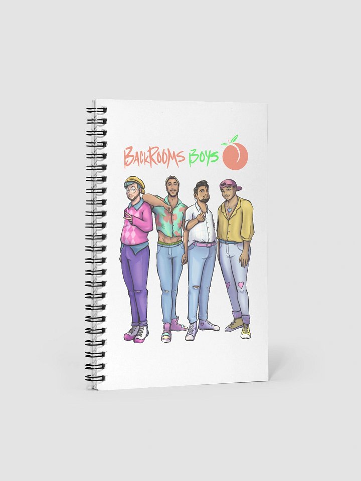 Backrooms Boys Spiral Notebook product image (1)