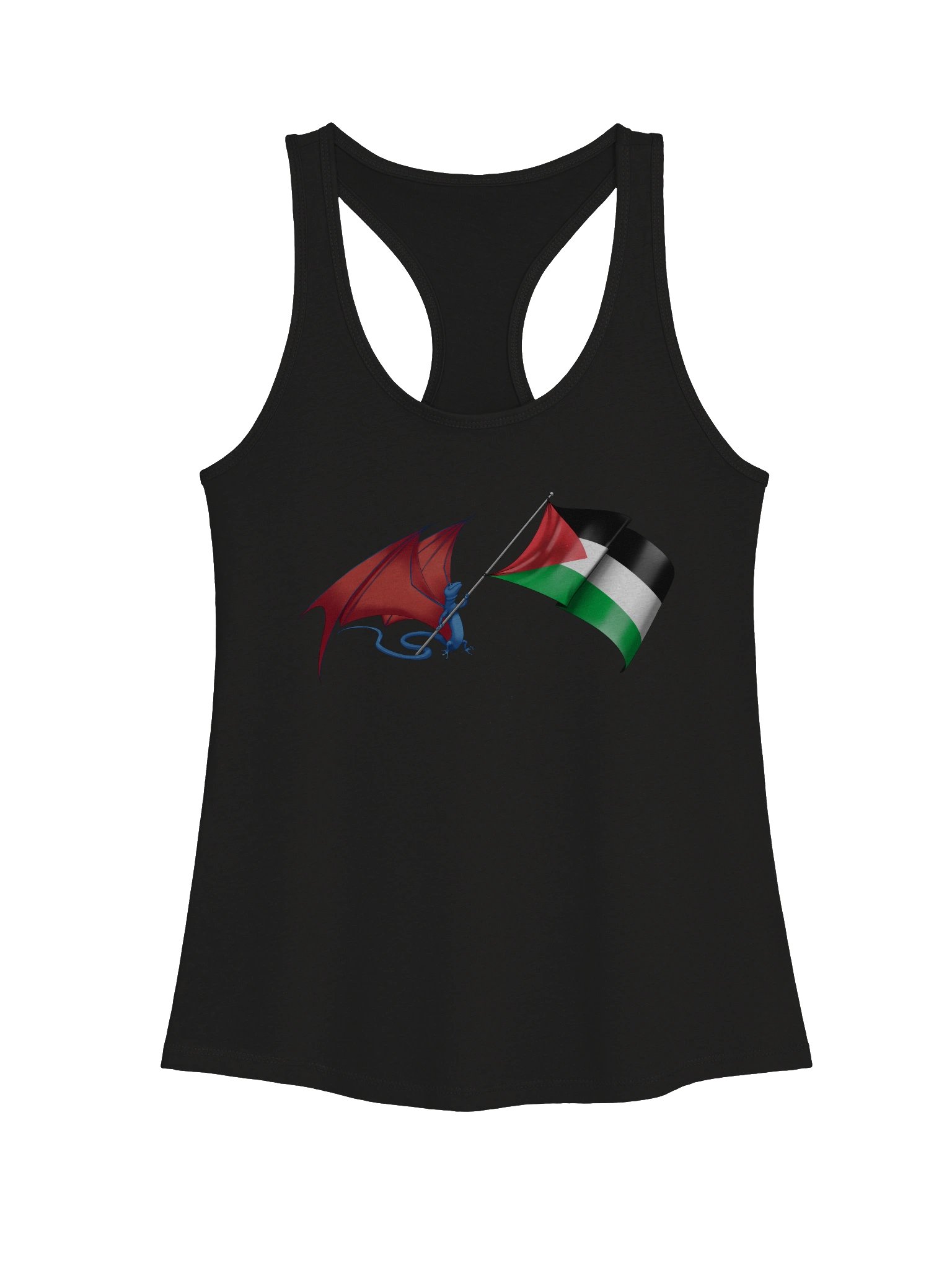 Sparkie Flag - Pro-Palestine - Racerback Tank Top product image (3)