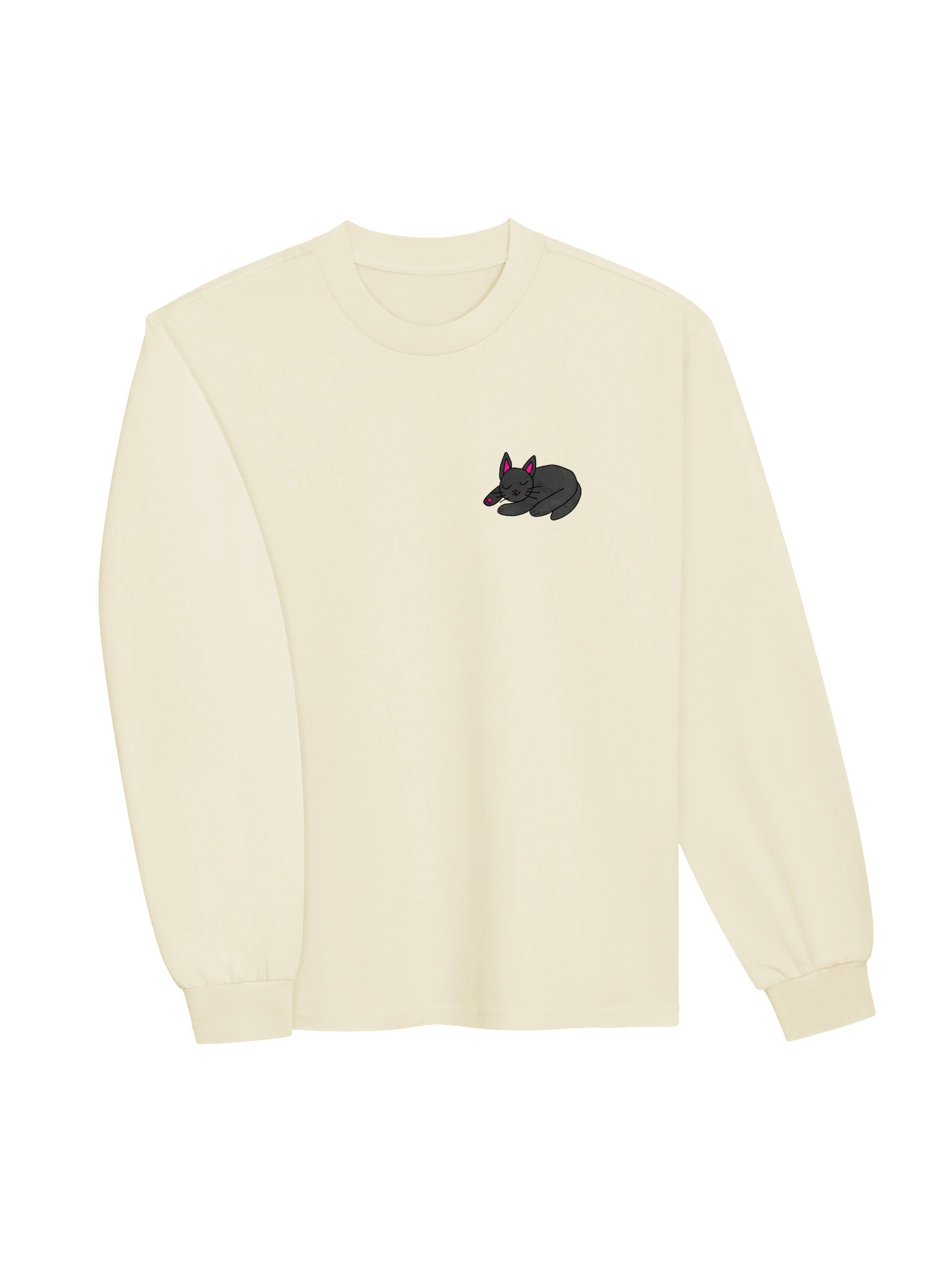 Sleepy BlackCat Minimalist Tee product image (5)