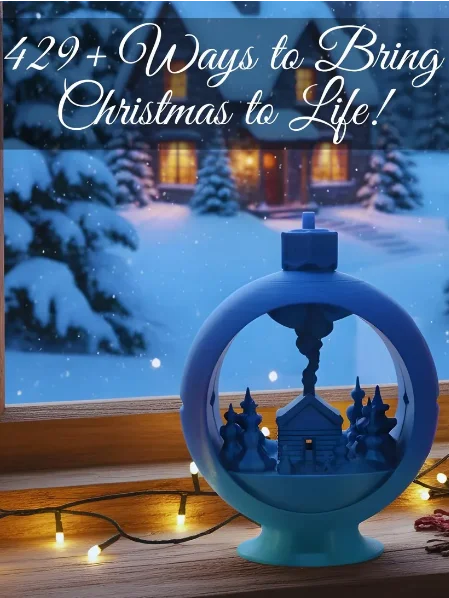 Christmas Home Decor STL Bundle – 429+ 3D Printable Holiday Models product image (5)
