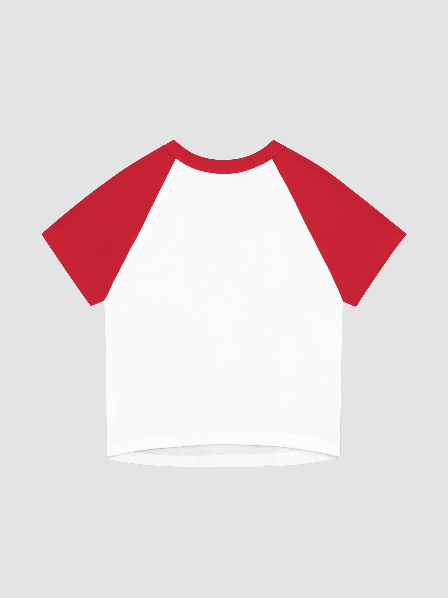 Jozzer Baseball Logo - Raglan Crop [Red] product image (2)