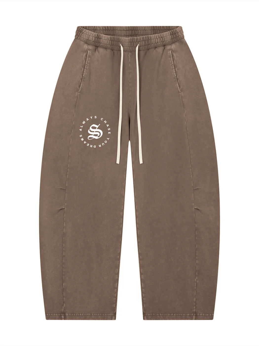 GBAH Unisex Mineral Wash Barrel Leg Pants product image (6)