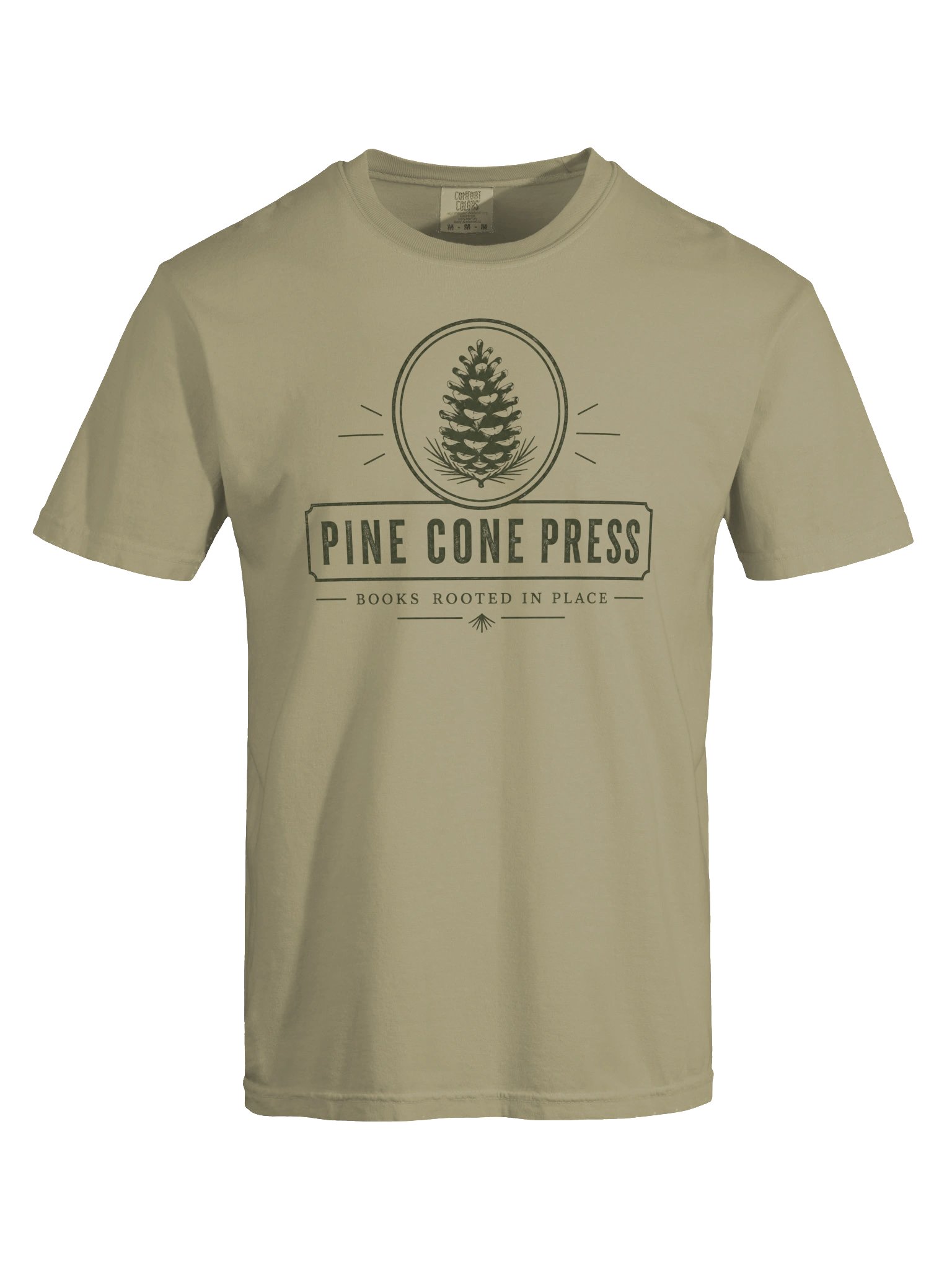 Pine Cone Press “Books Rooted in Place” Tee product image (14)