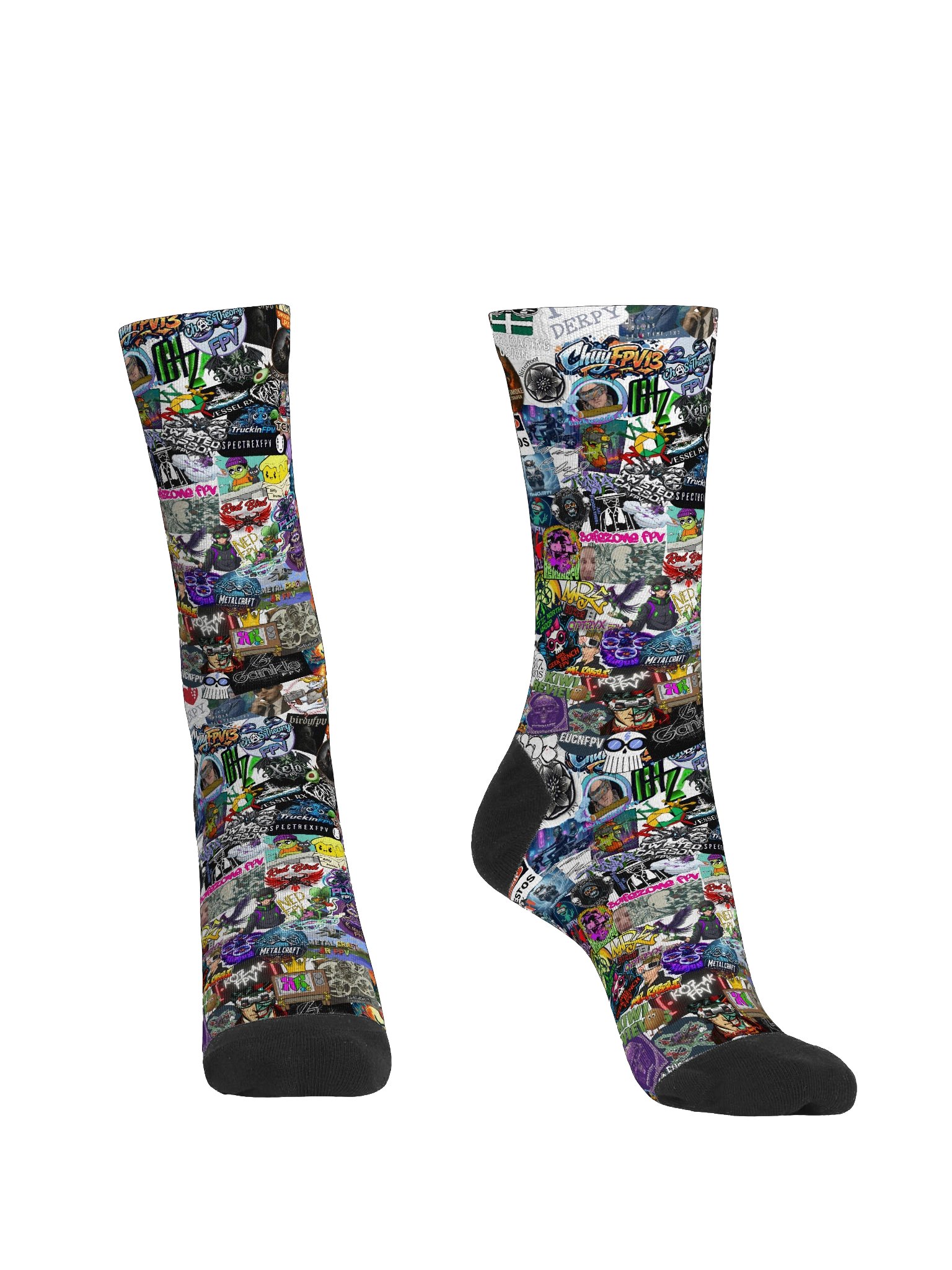 2026 Sticker Bomb Socks product image (2)