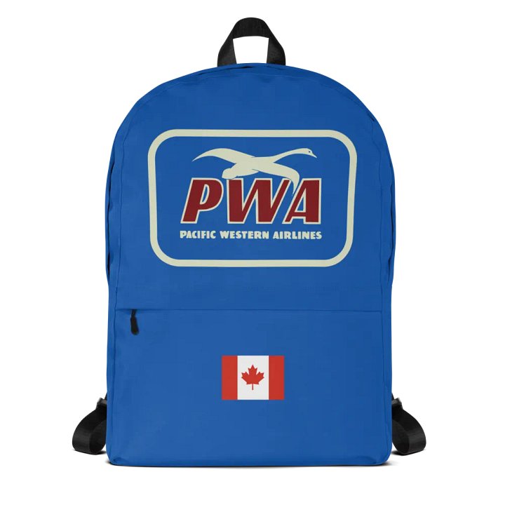 Pacific Western Airlines Ltd (PWA) - Backpack product image (1)