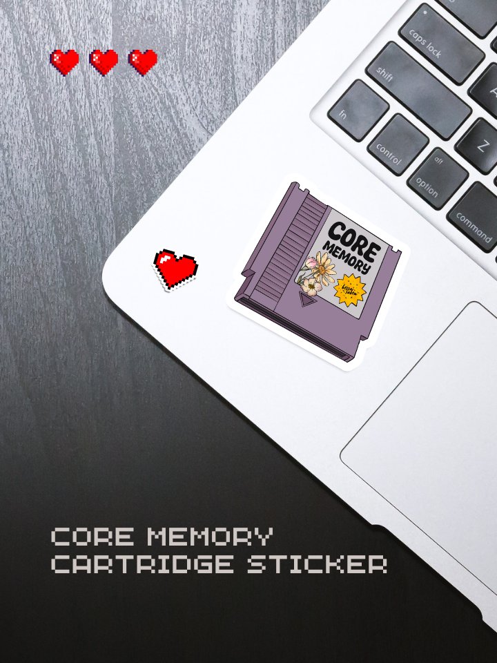 Core Memory // Sticker product image (1)