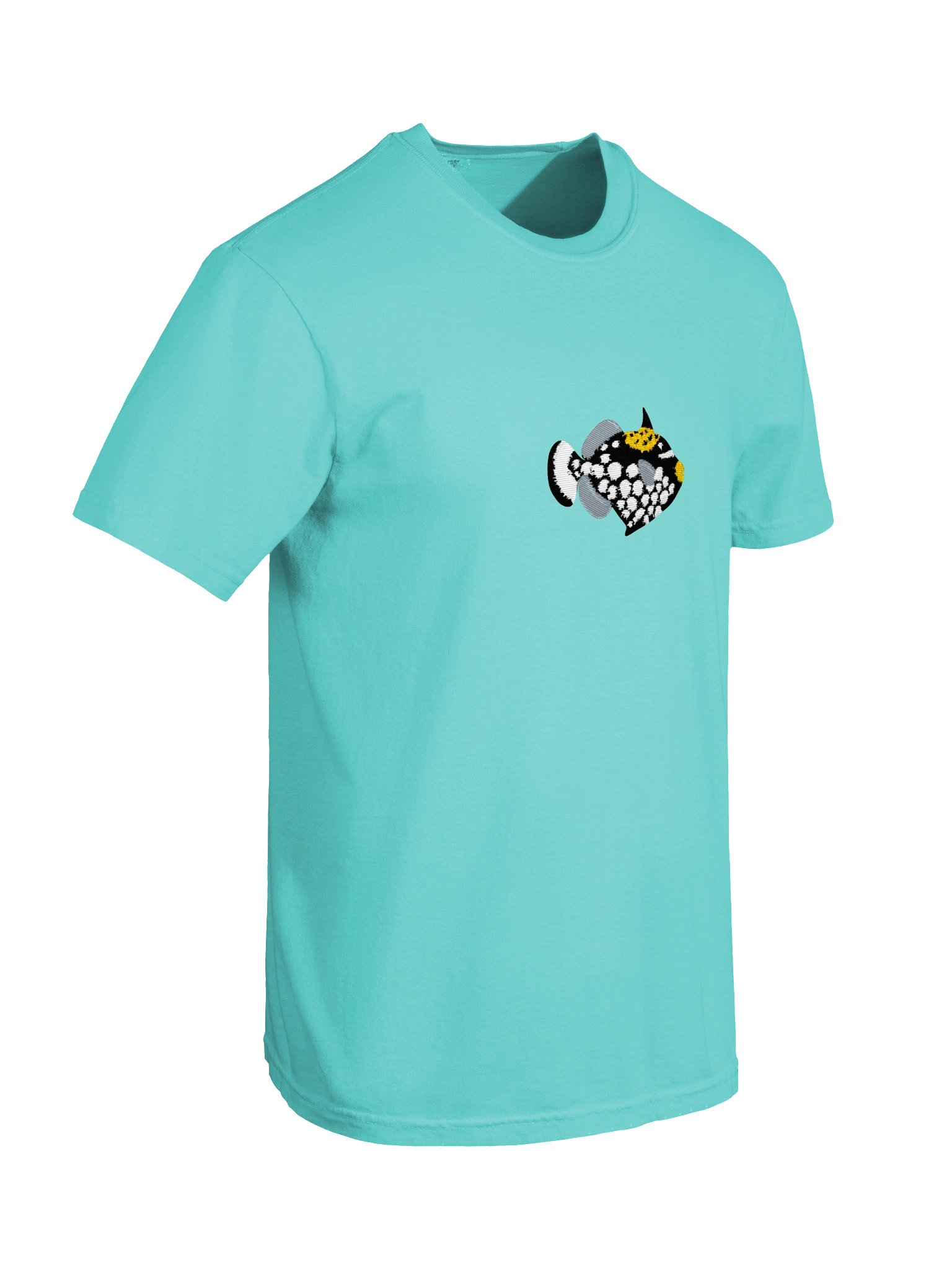 Clown Triggerfish Premium T-Shirt (Embroidered) for Reef and Marine Aquarium Lovers product image (14)