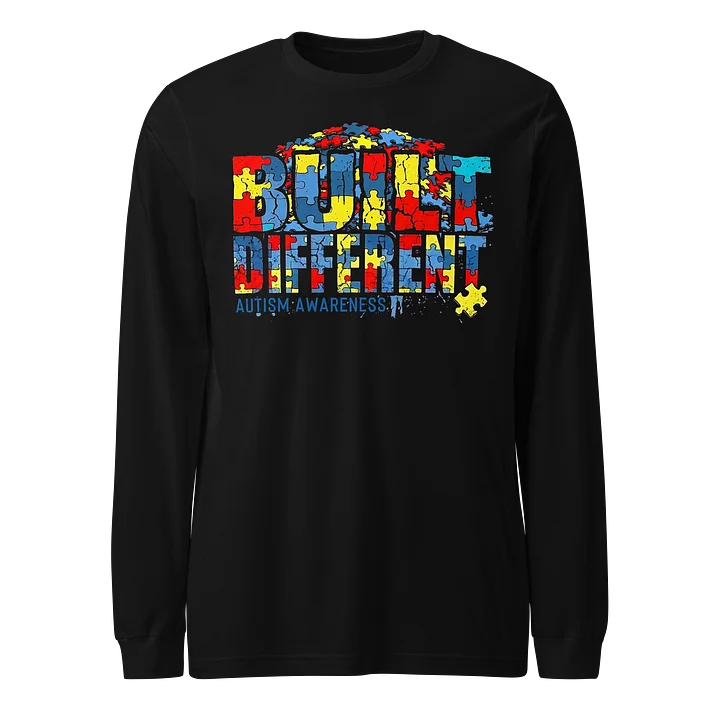 Built Different: Autism Awareness Long Sleeve product image (1)