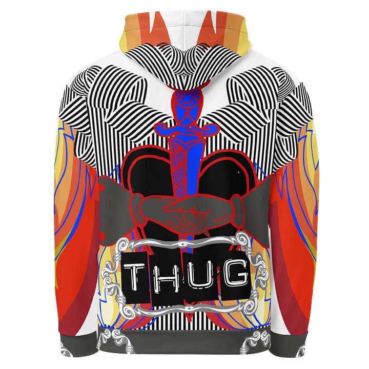 THUG | unisex | cotton | pullover | hoodie product image (2)