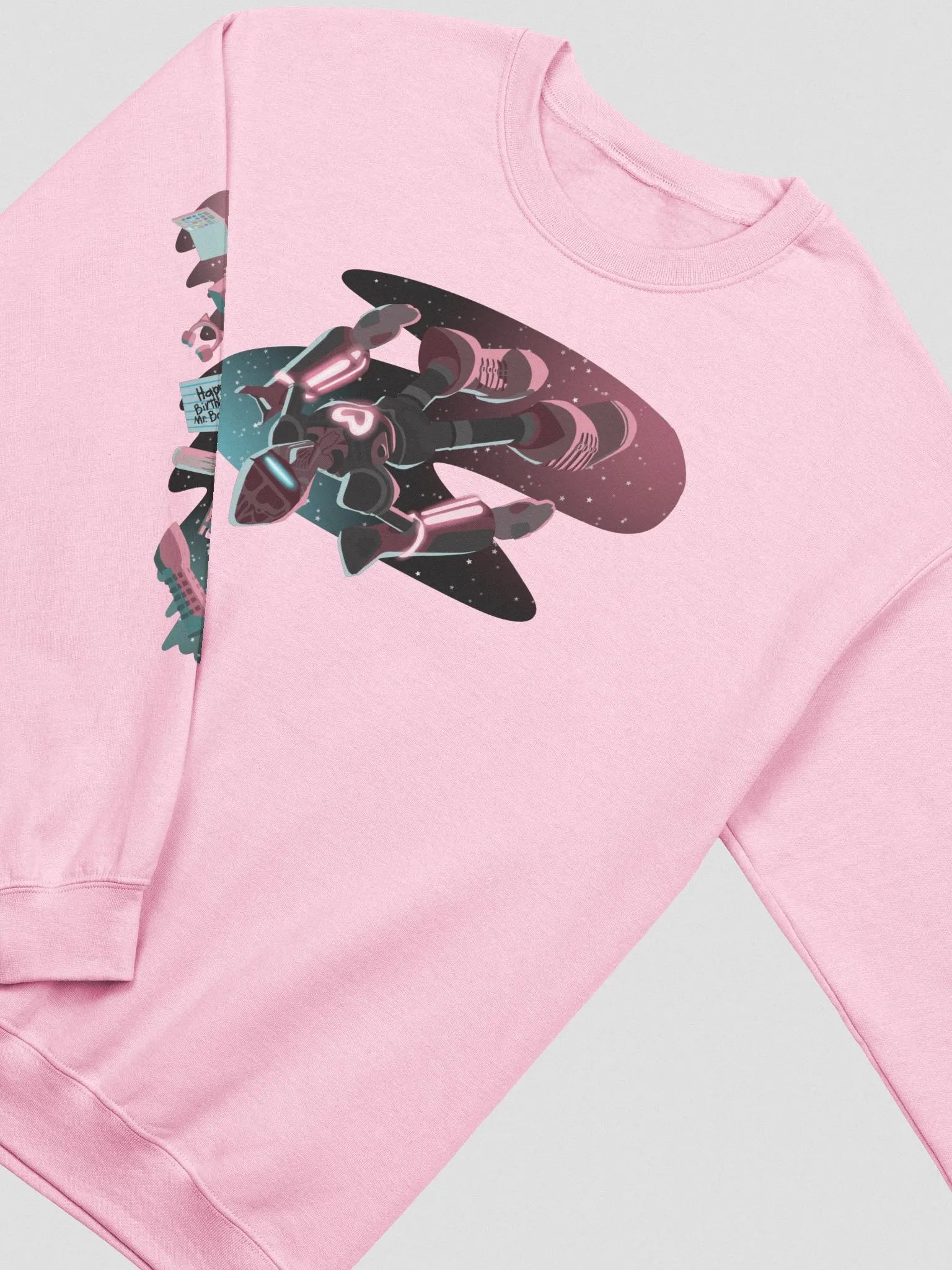 Floating Robot Sleeve Crew Neck product image (6)