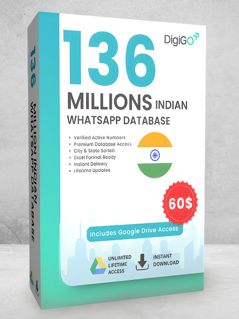 136 Million Indian WhatsApp Database product image (1)