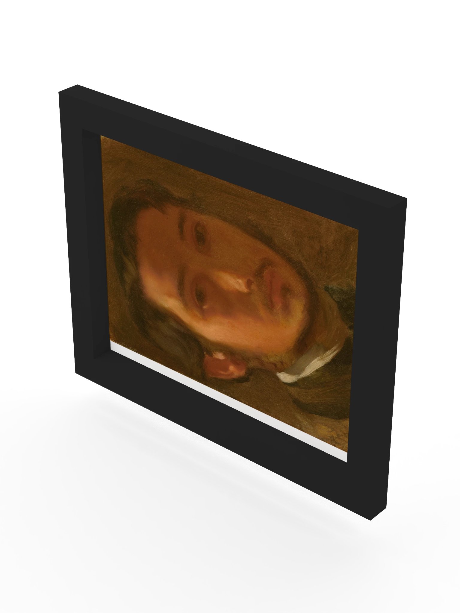 Edgar Degas, Self-Portrait with White Collar (c. 1857) Fine Art Print product image (64)