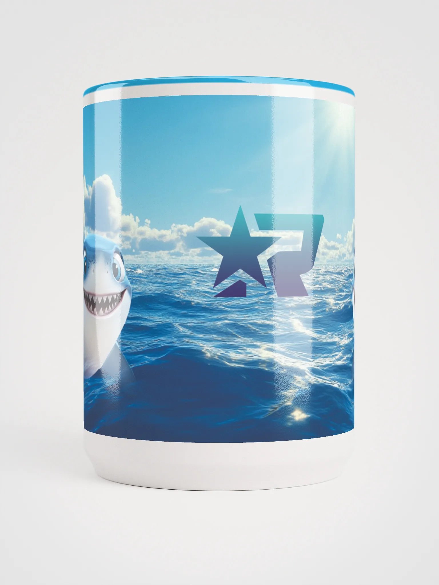 Blue Shark Cup 15oz product image (5)